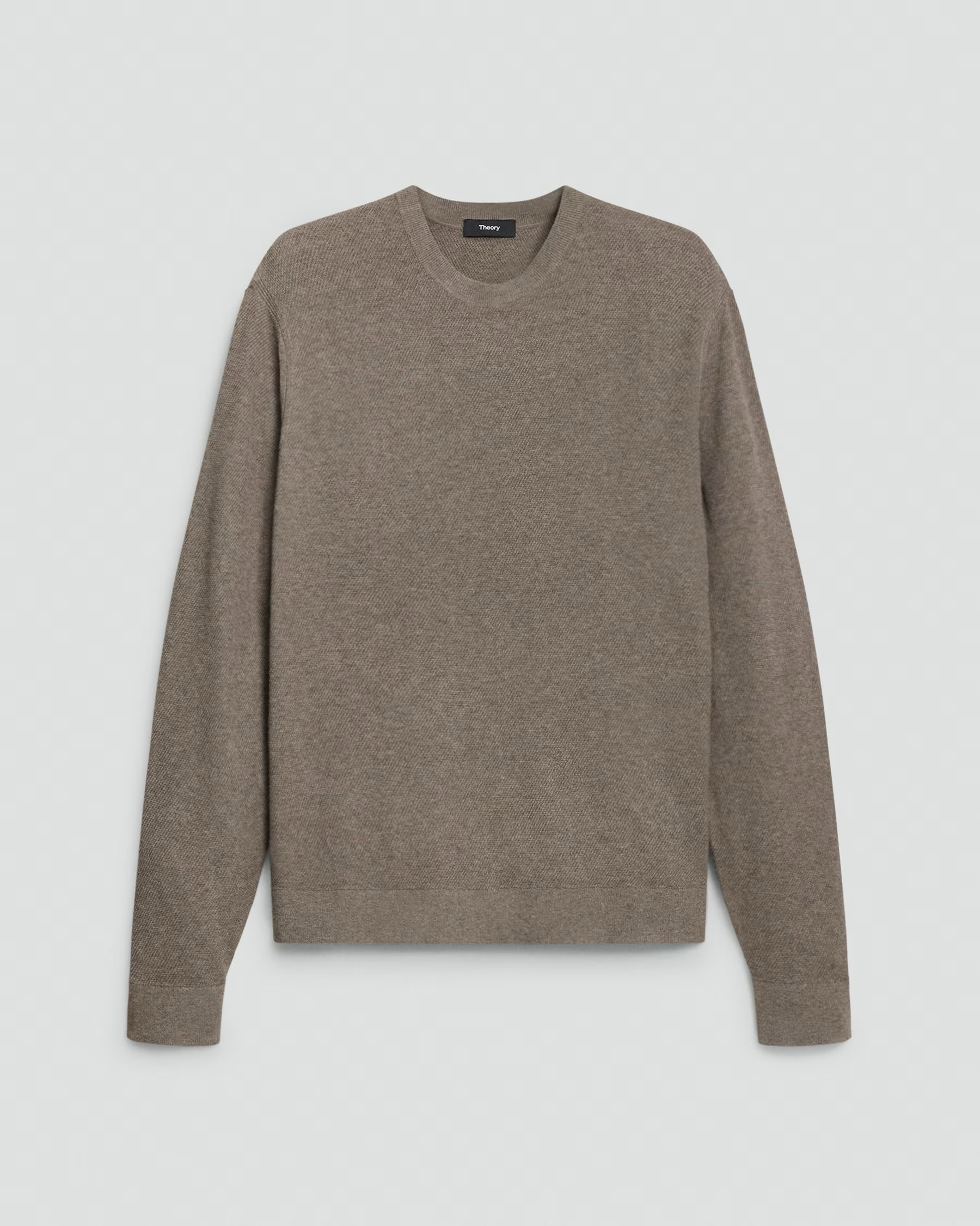 Riland Crewneck Sweater in Light Bilen Morel Melange