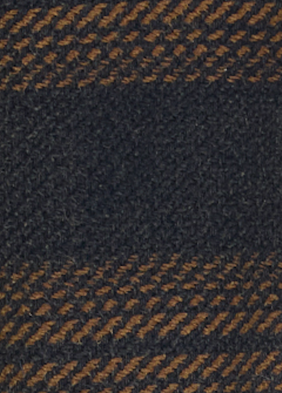 Coaling Textured Vintage Twill Jacket Navy/Brown