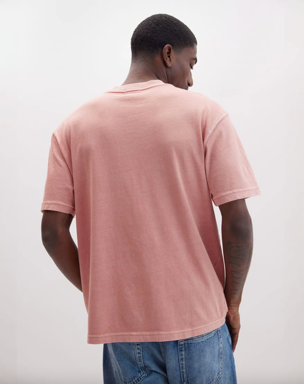 Relaxed Short Sleeve Tee Pink Sands