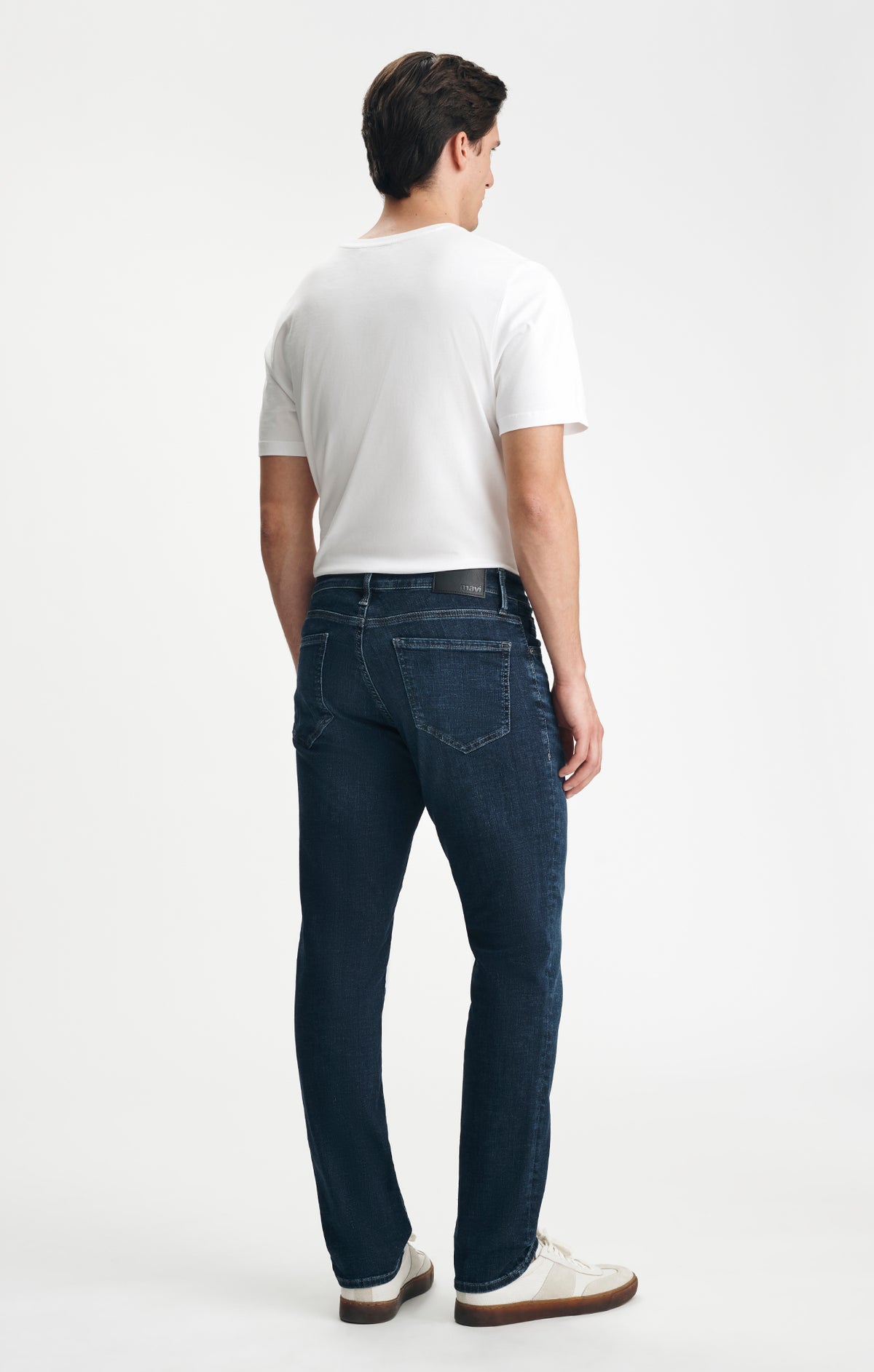 Steve Organic Vintage Athletic Fit Denim Dark Brushed