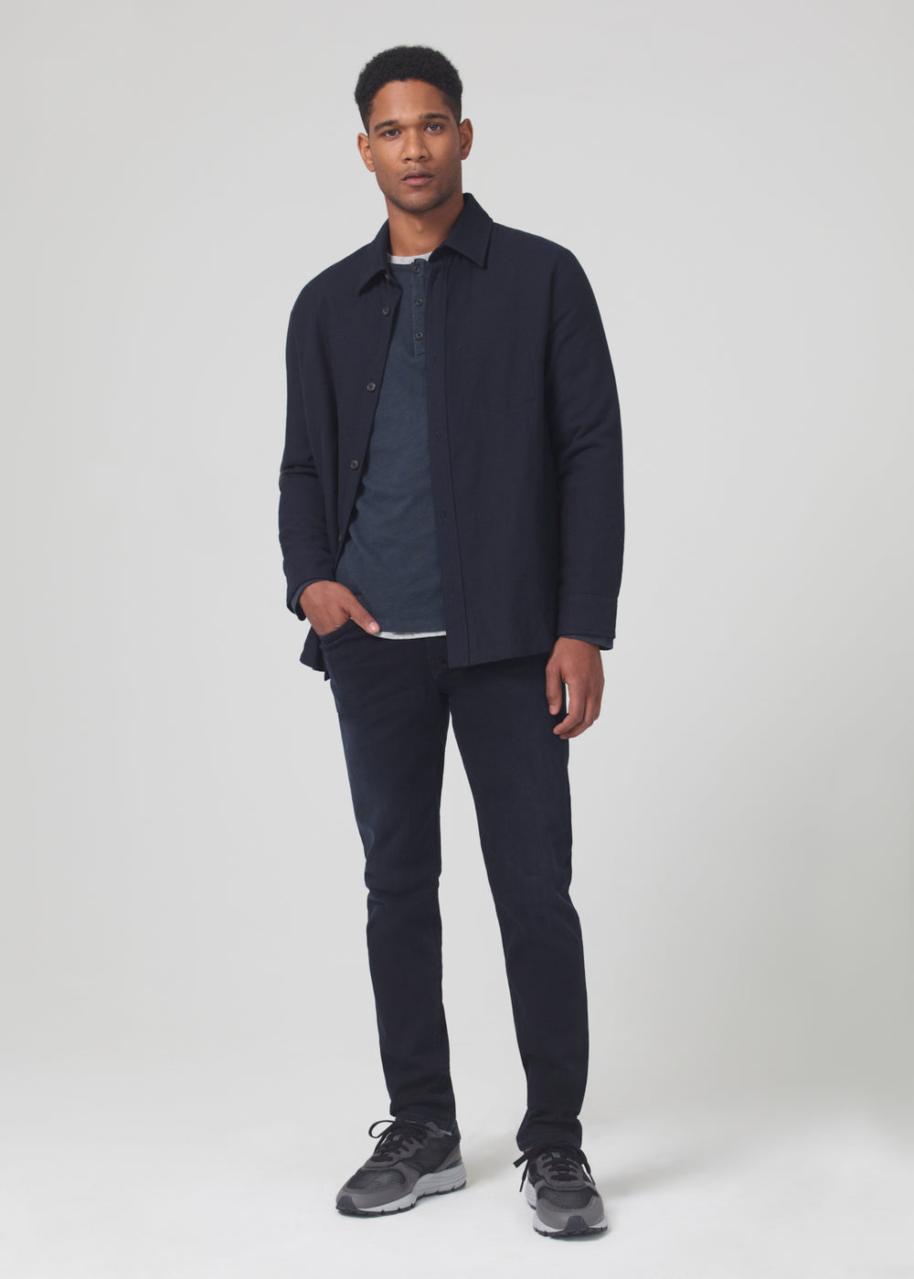 London Tapered Slim - Dark Indigo - Hyde Dark Indigo - Hyde