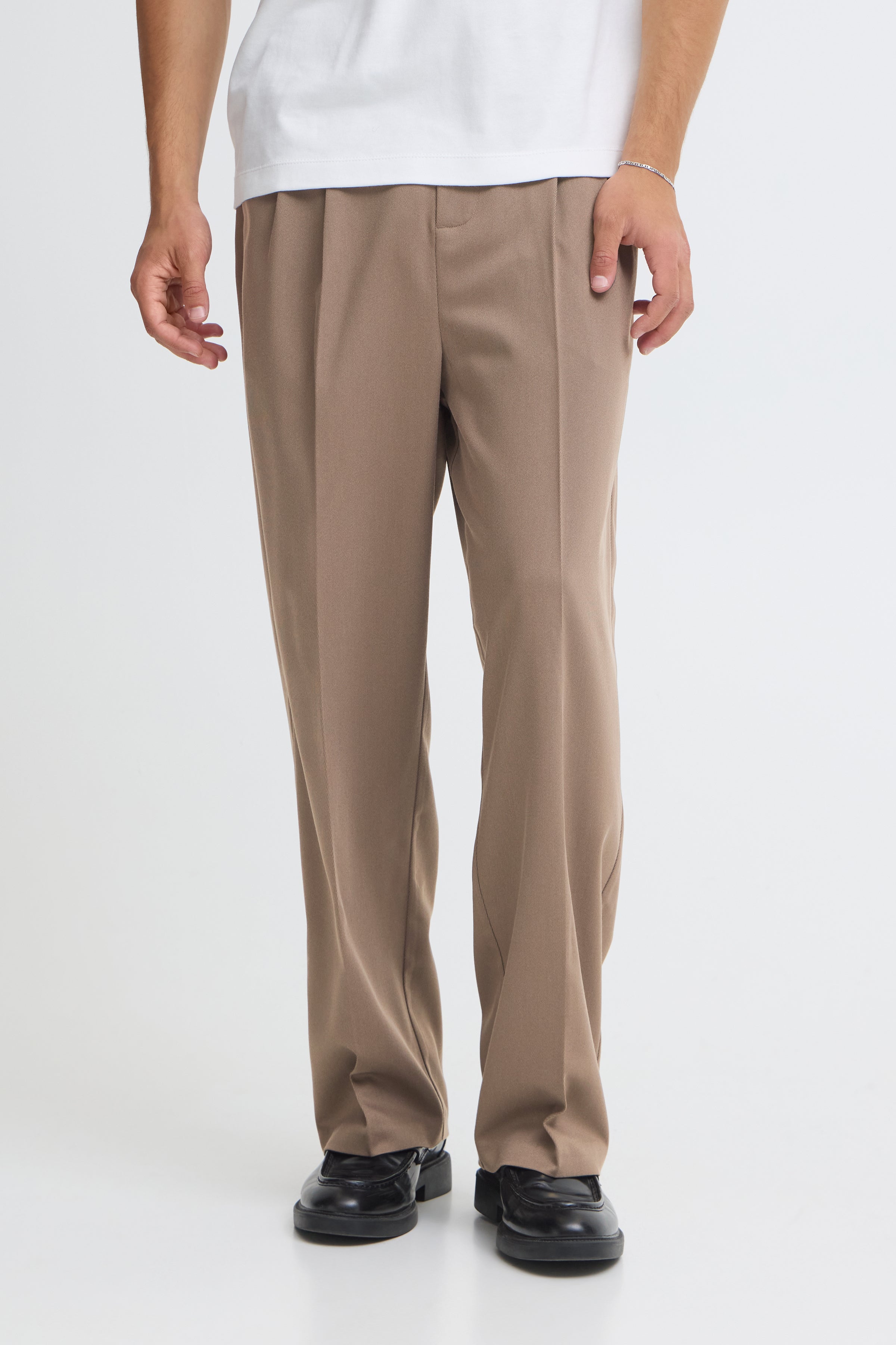 Grant Stretch Wide Leg Pant Chocolate Chip Melange