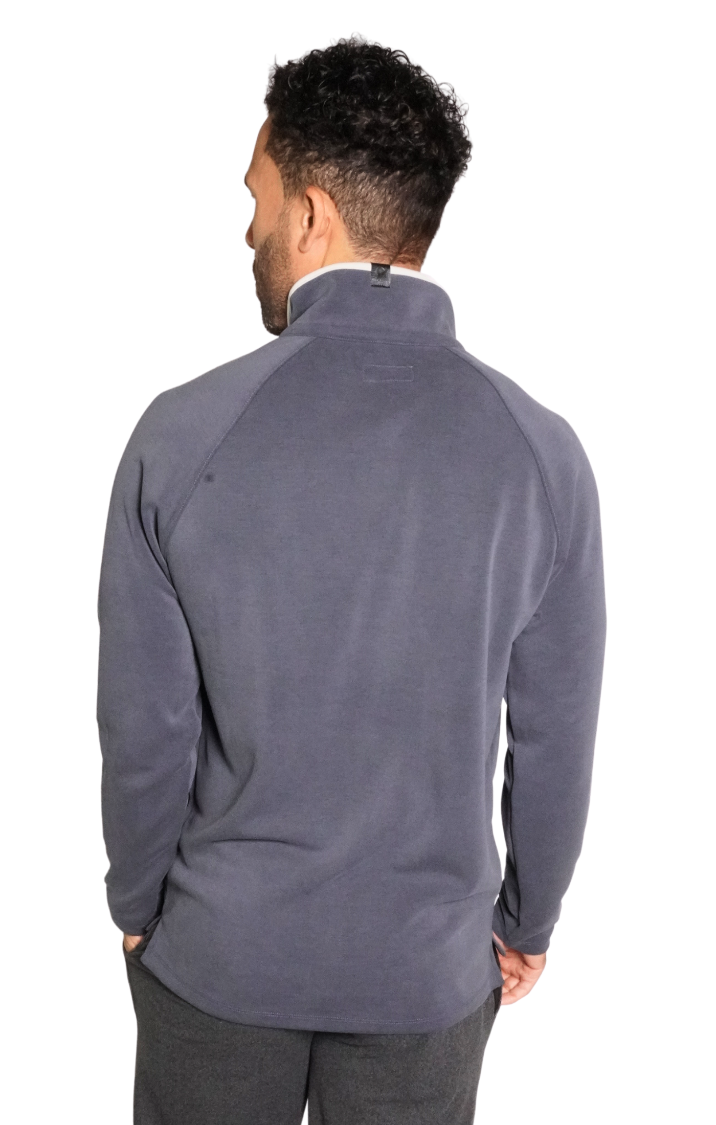 Later On Quarter Zip Indigo Night