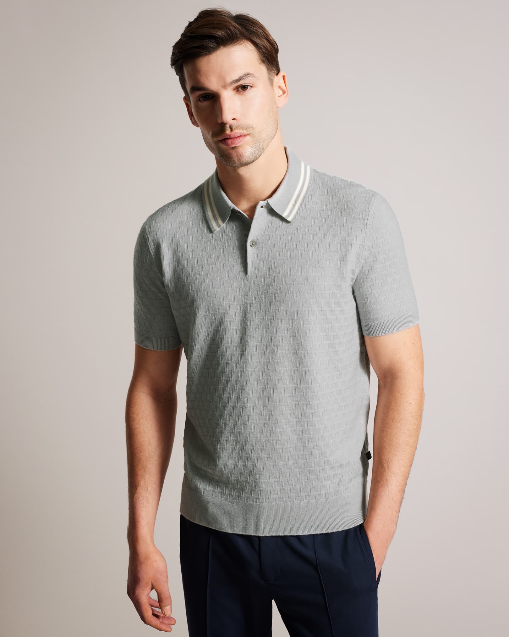 Mahana Polo Light Grey