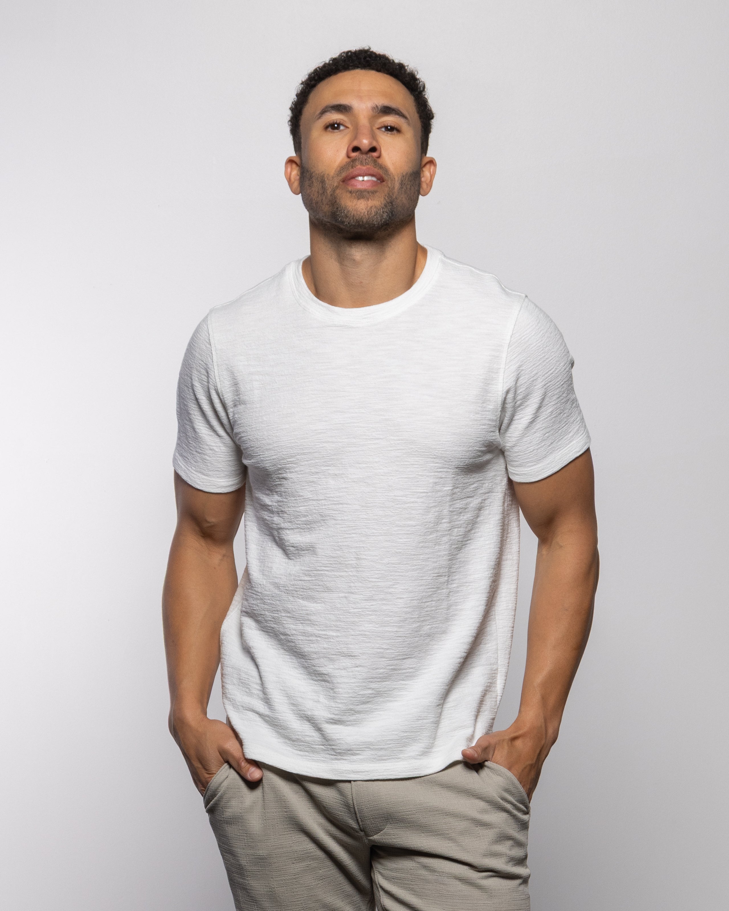 Napa Short Sleeve Tee Summer White