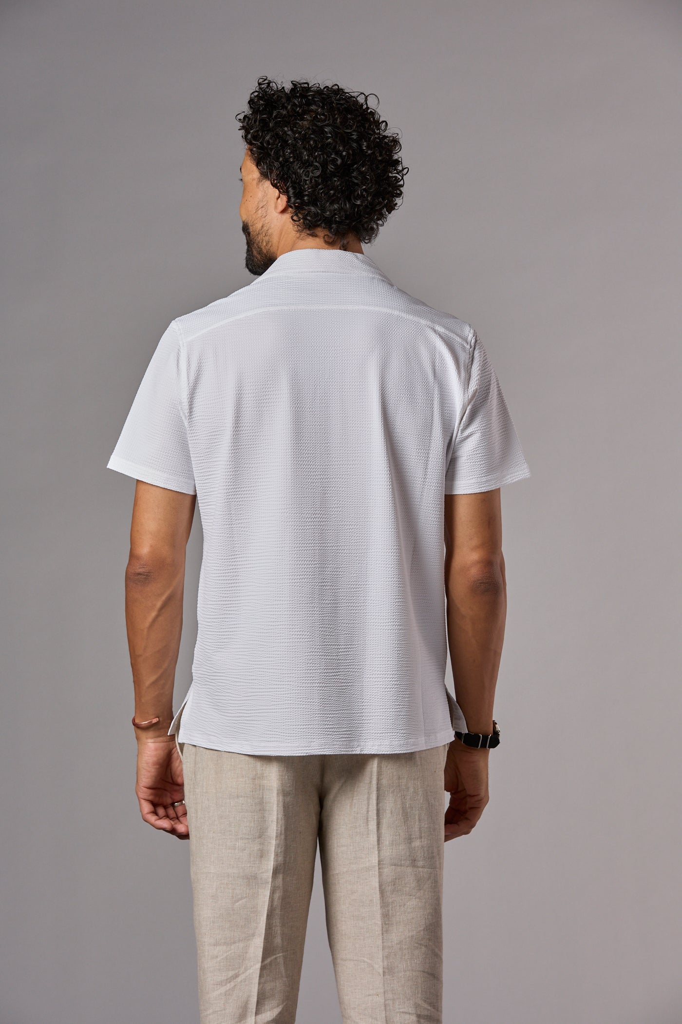 Stefano Trieste Short Sleeve Shirt White