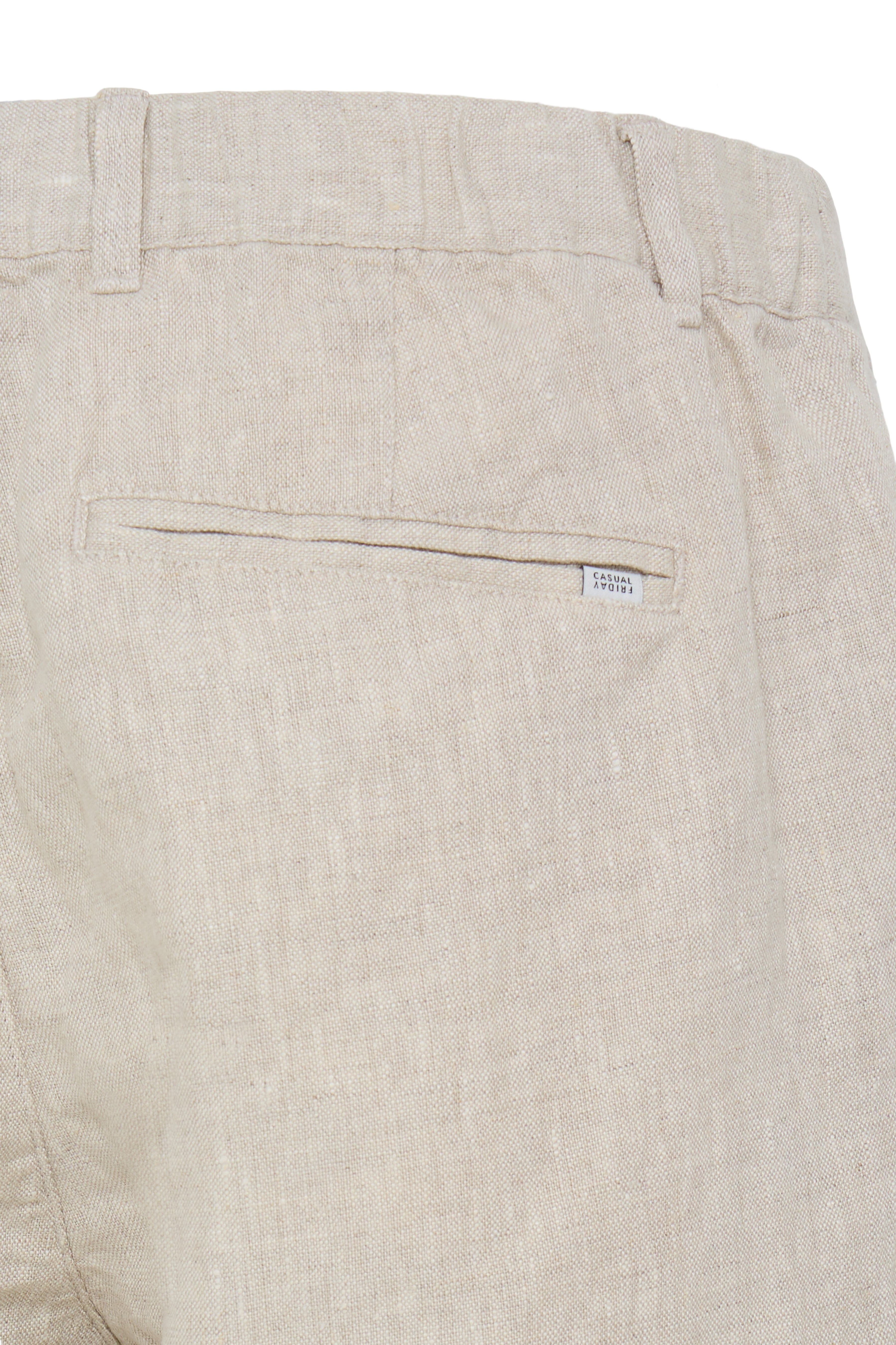 Andrup Linen Trouser Plaza Taupe Melange