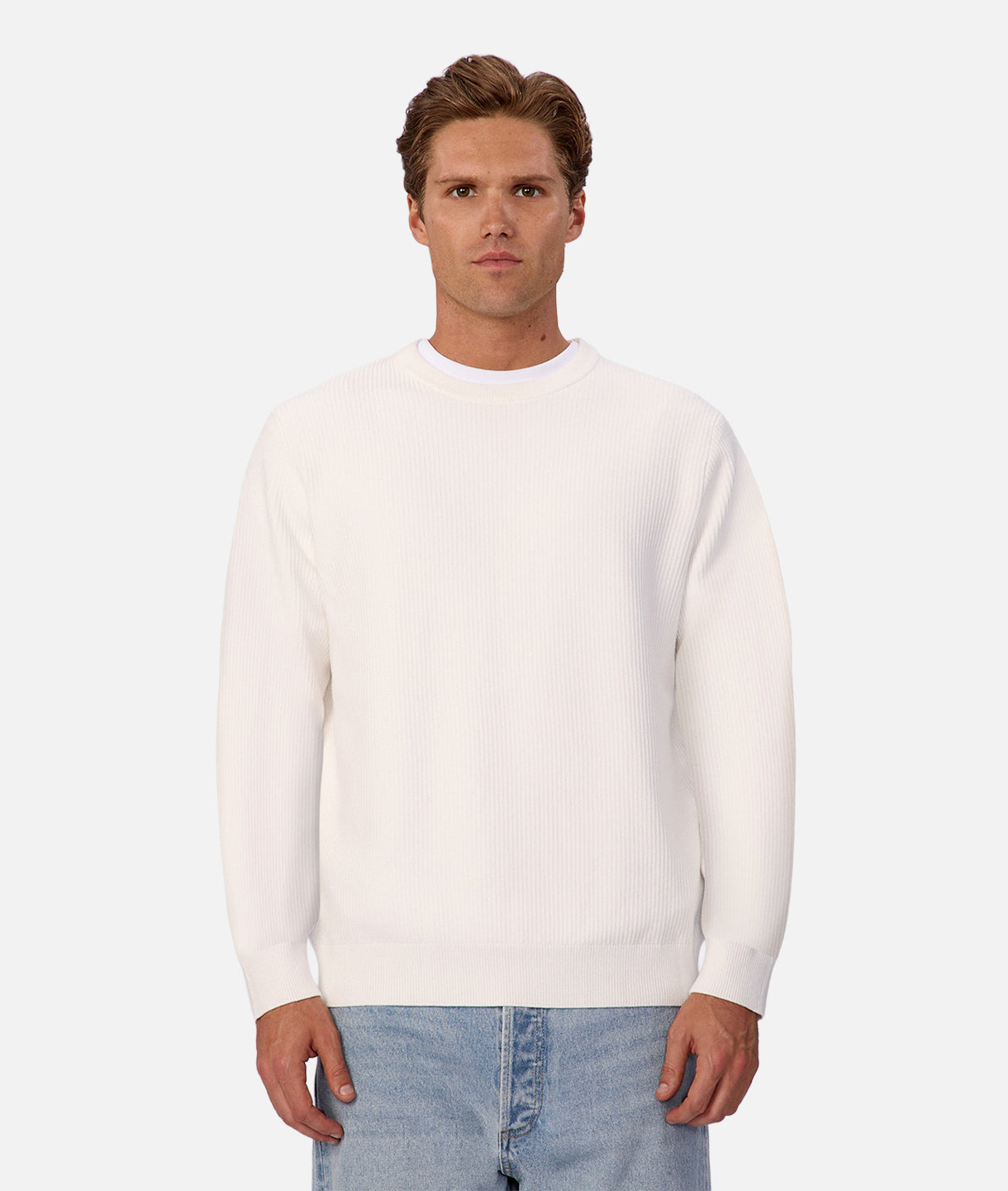 The Boston Knit Cream