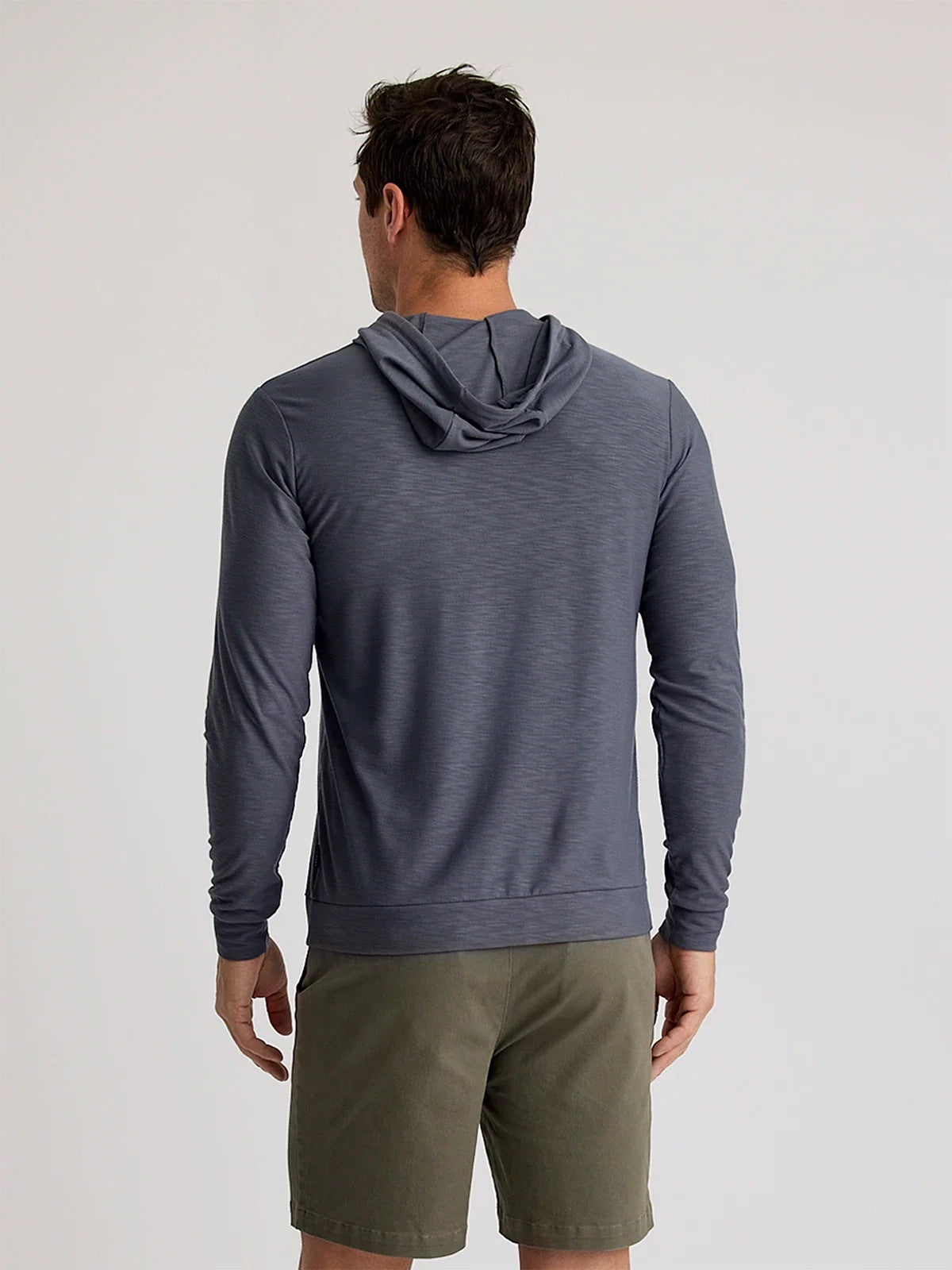 Bamboo Slub Hoodie II Storm Cloud