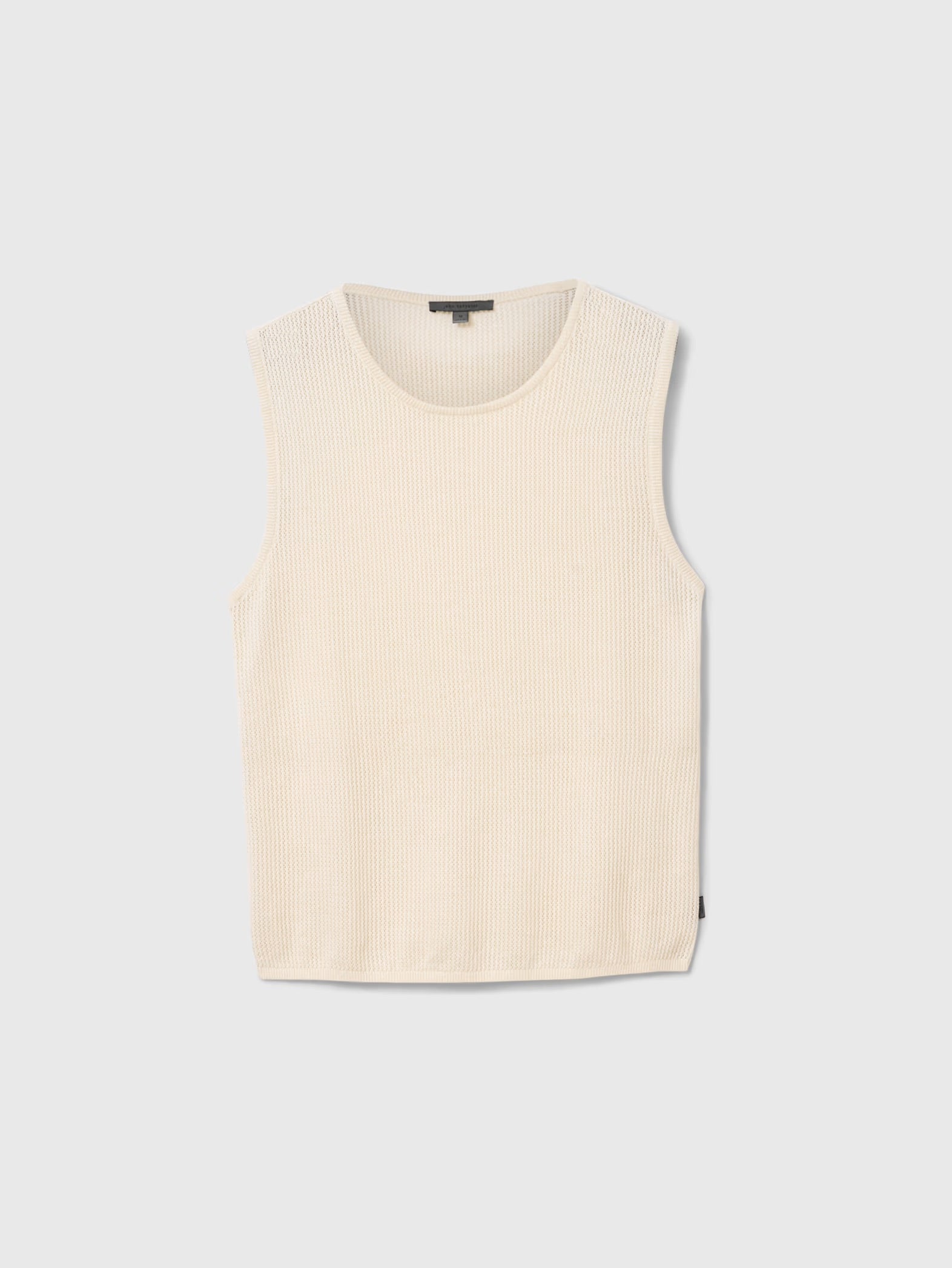 Beaumont Sweater Mesh Tank Salt