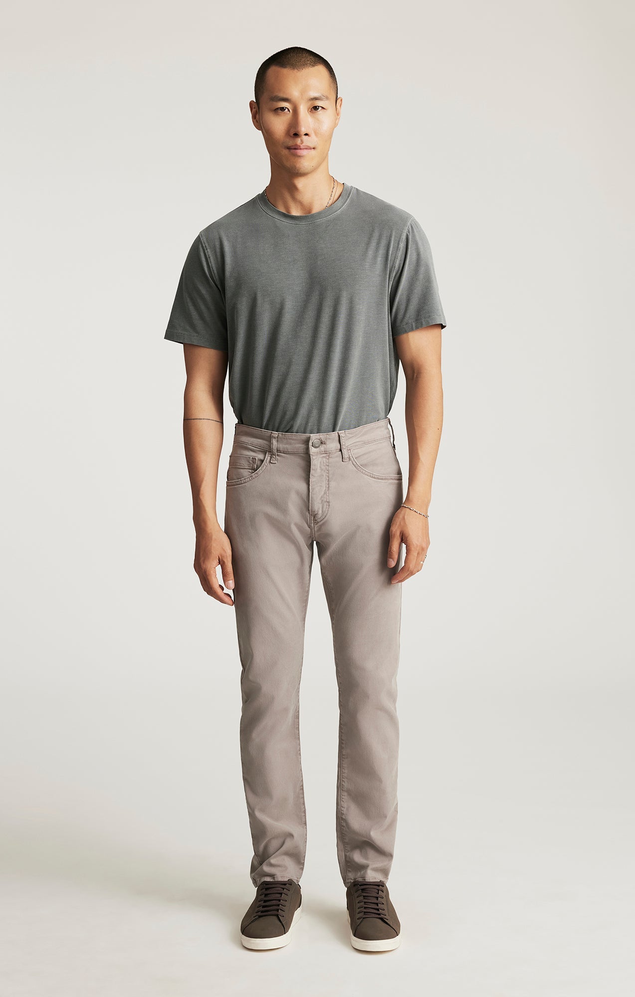 Jake Slim Luxe Twill Porcelain