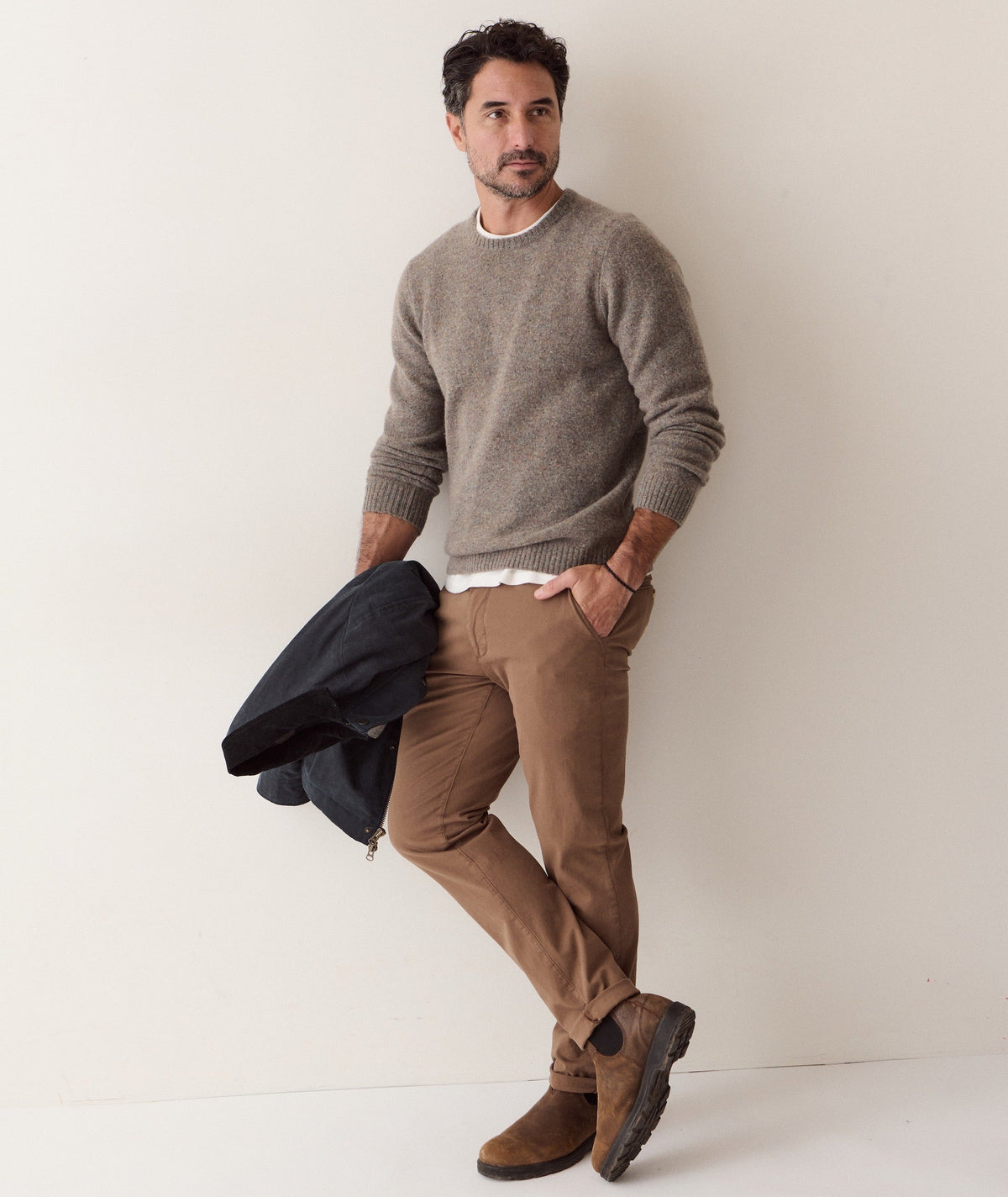 Merino Crew Sweater Wild Sage
