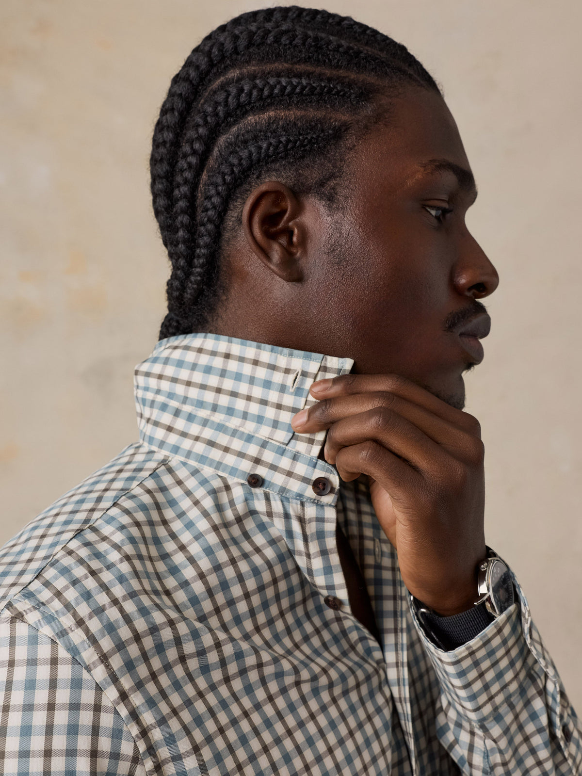 Soft Twill Movement Shirt Burr Oak Gingham