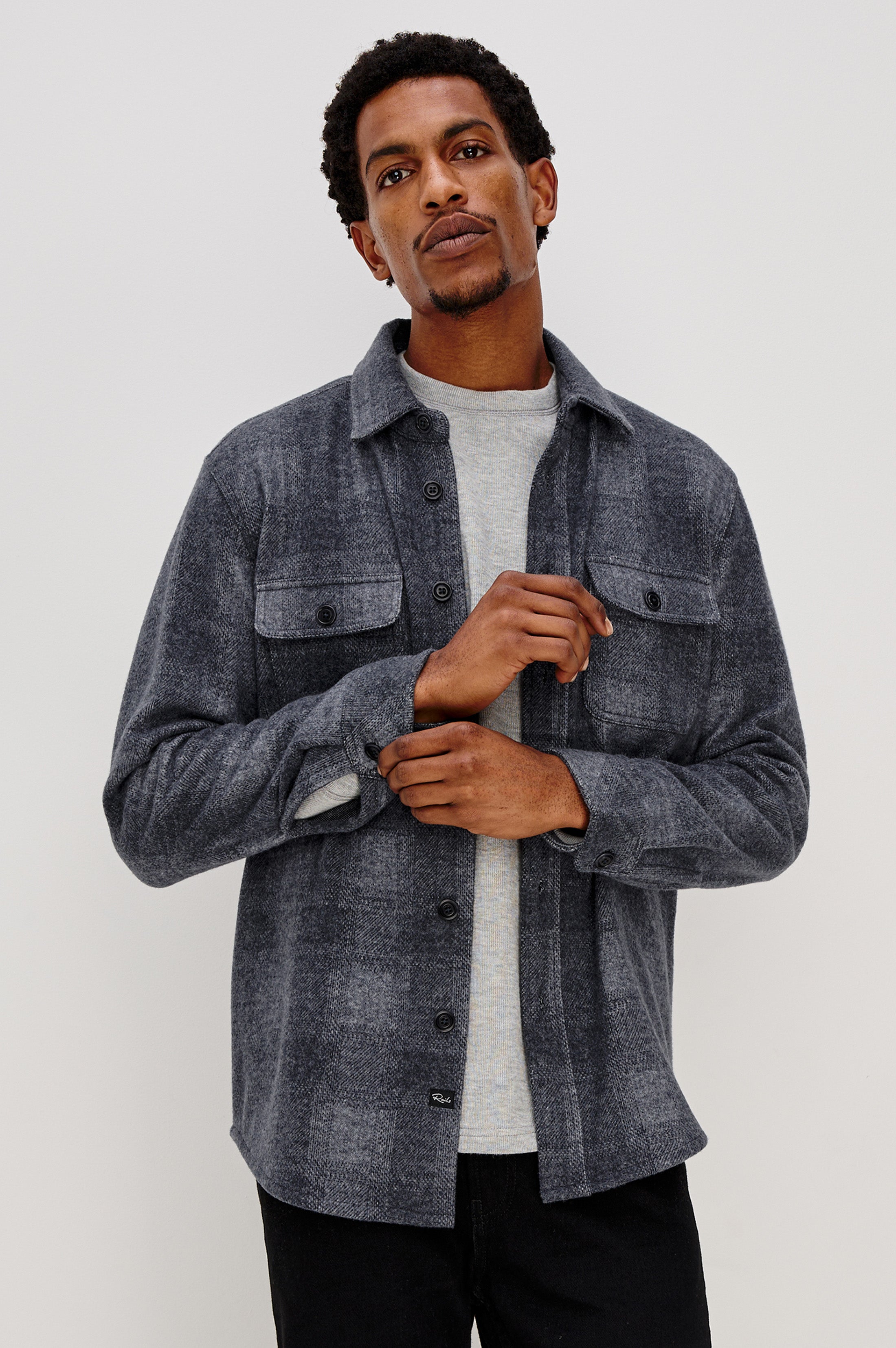 Alder Shirt Jacket Dusk Eclipse
