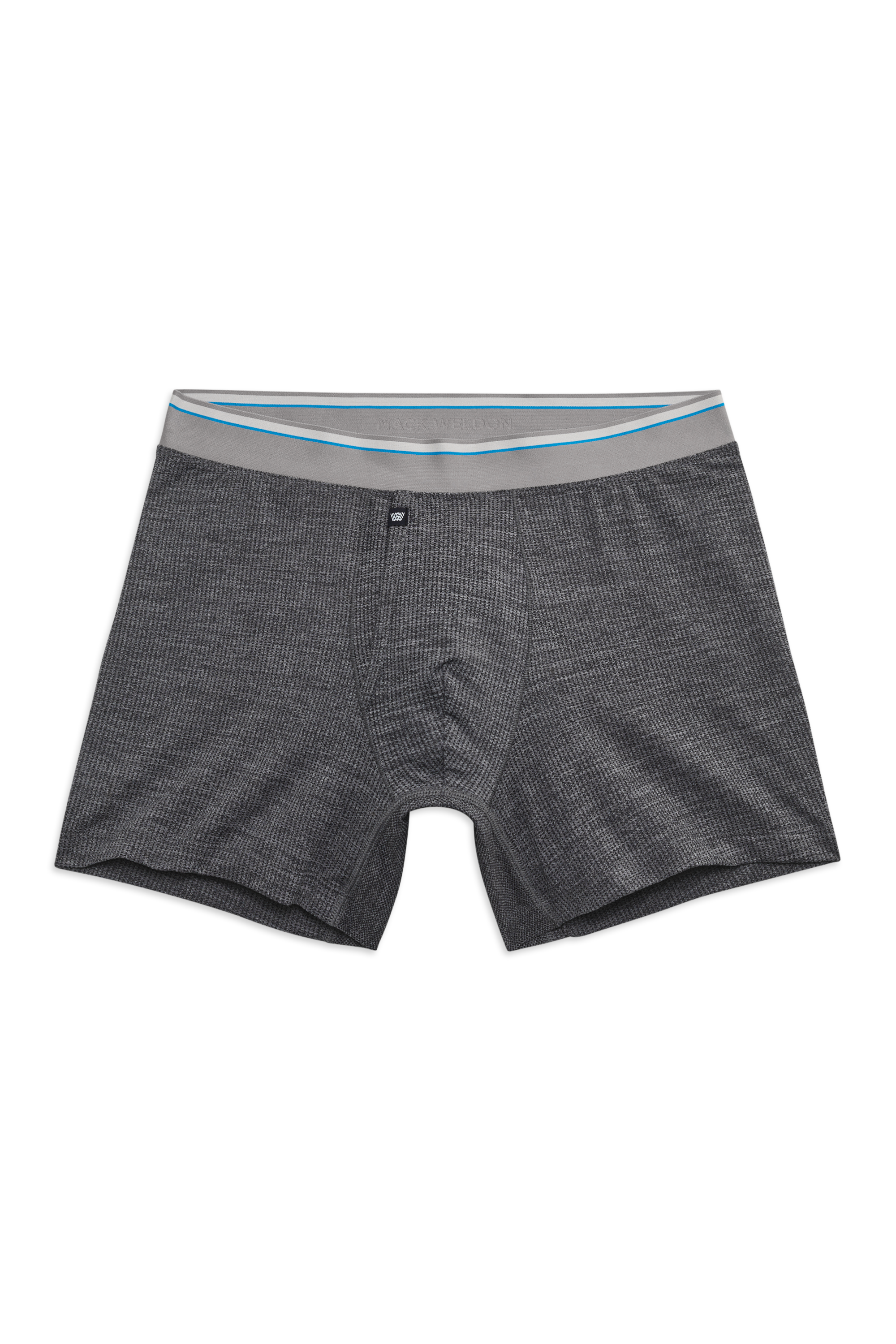 AIRKNITx Boxer Brief with Fly Charcoal Heather