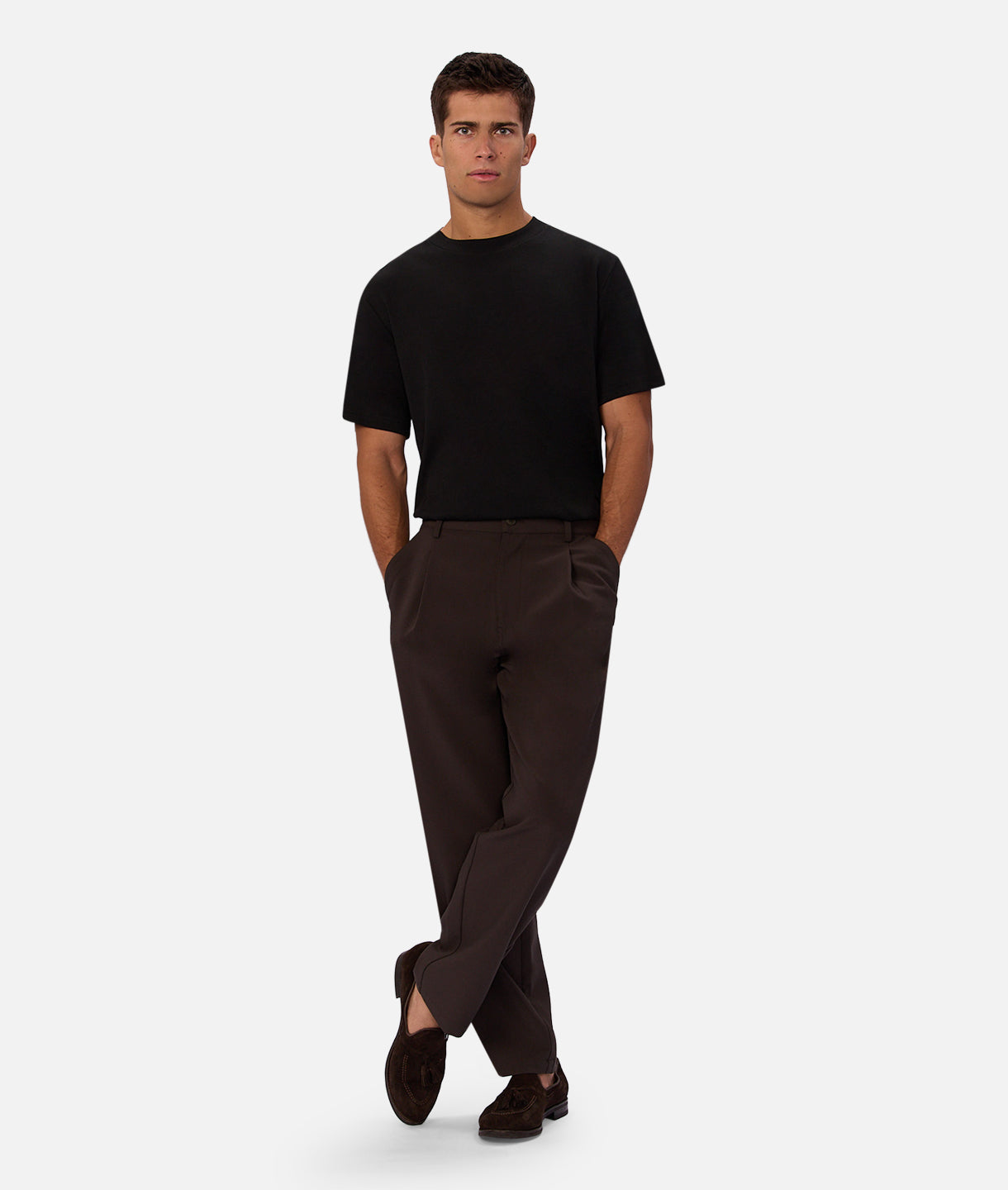Lightweight Classic Lusso Pant Dark Aubergine