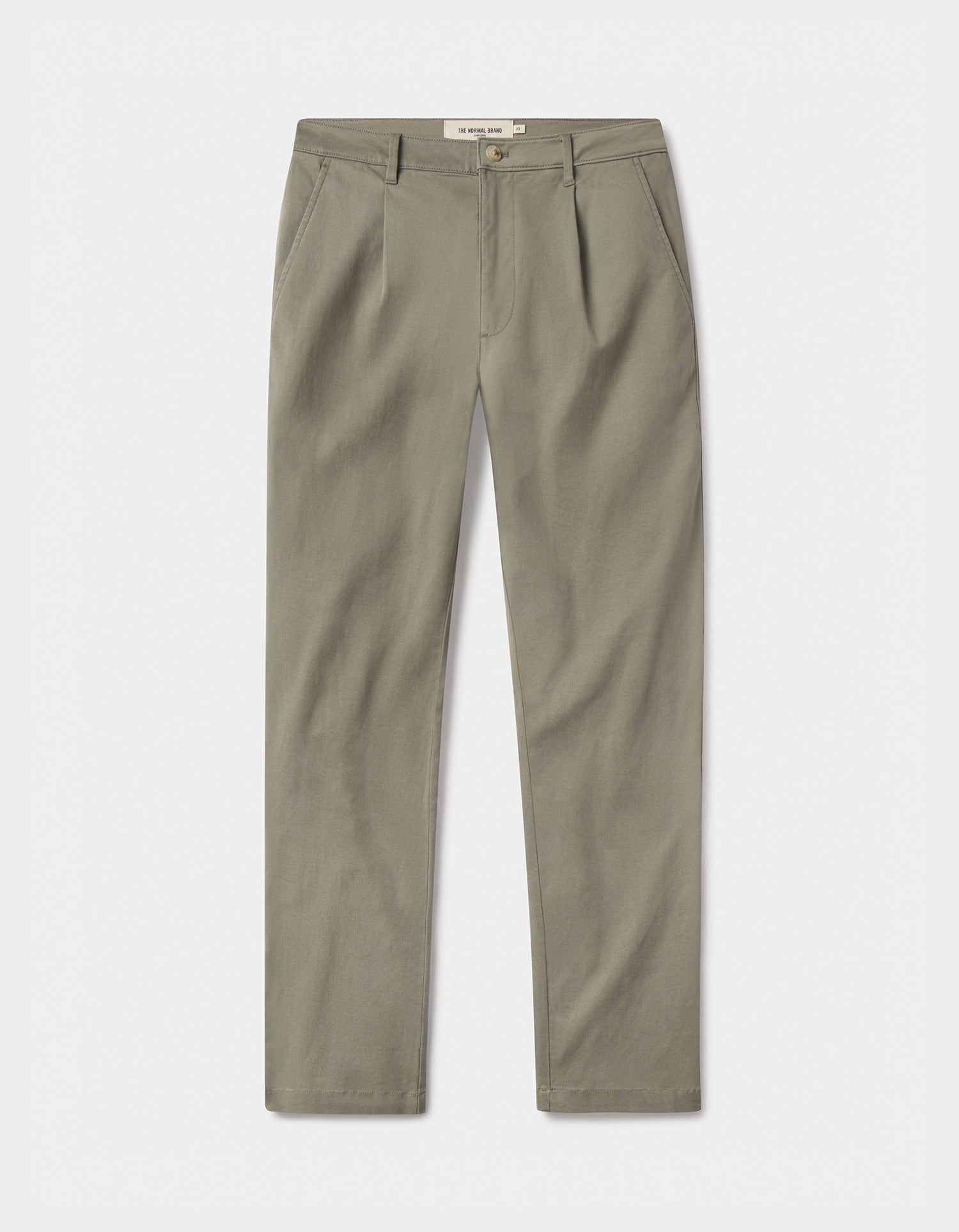The Normal Trouser in Comfortech Twill Moss