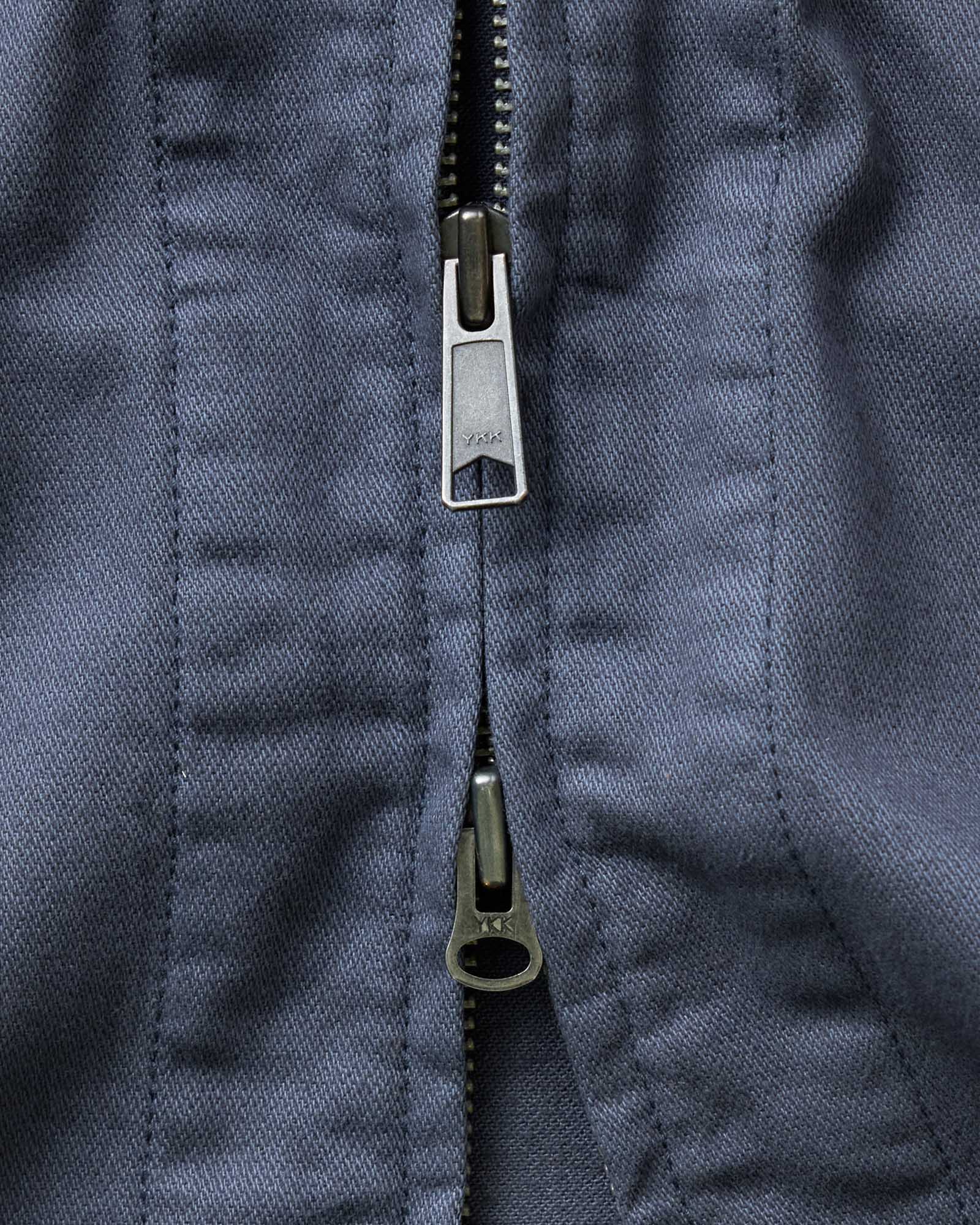The Station Jacket Petrol Blue Broken Twill
