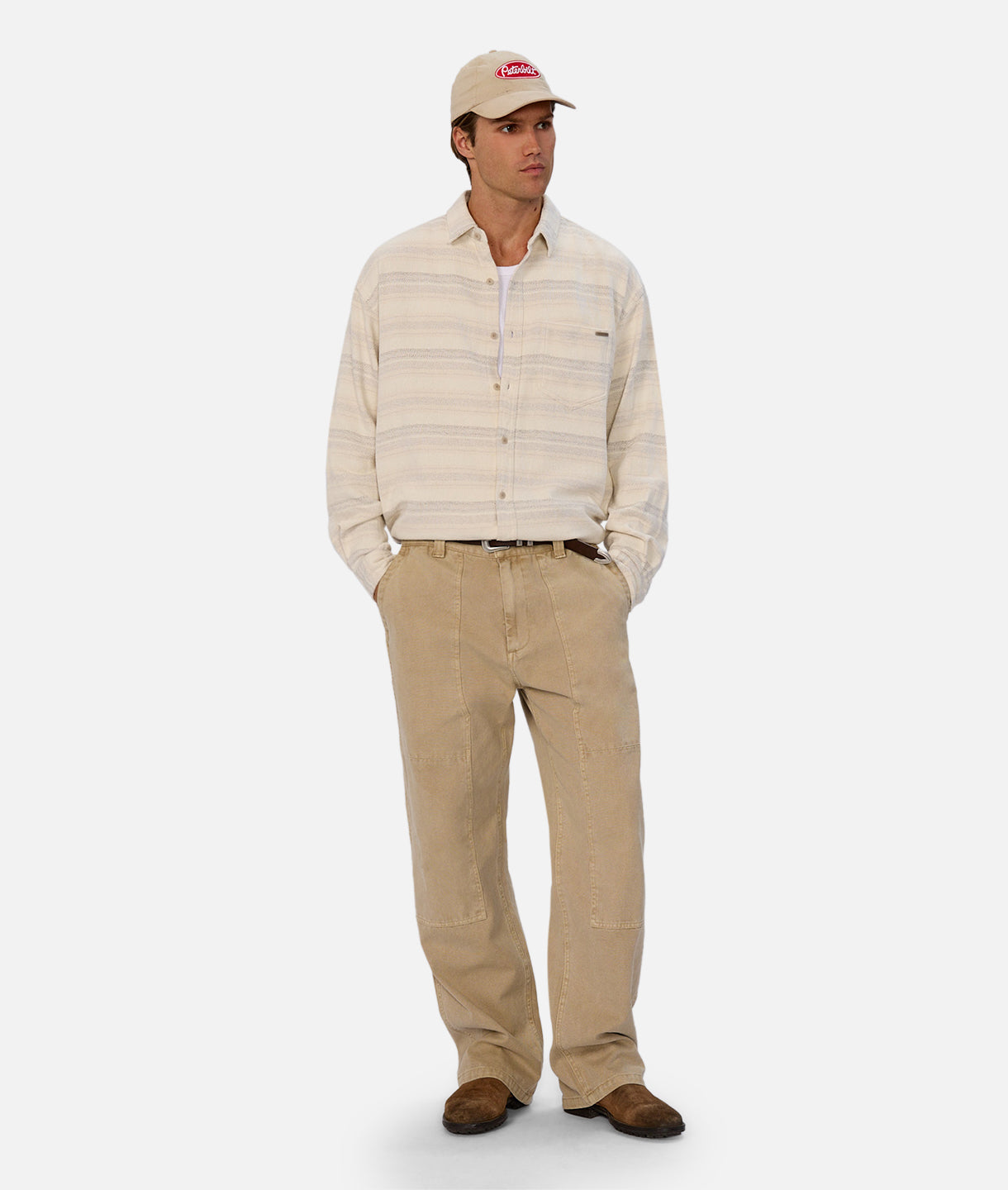 The Nevada Shirt Beige Combo