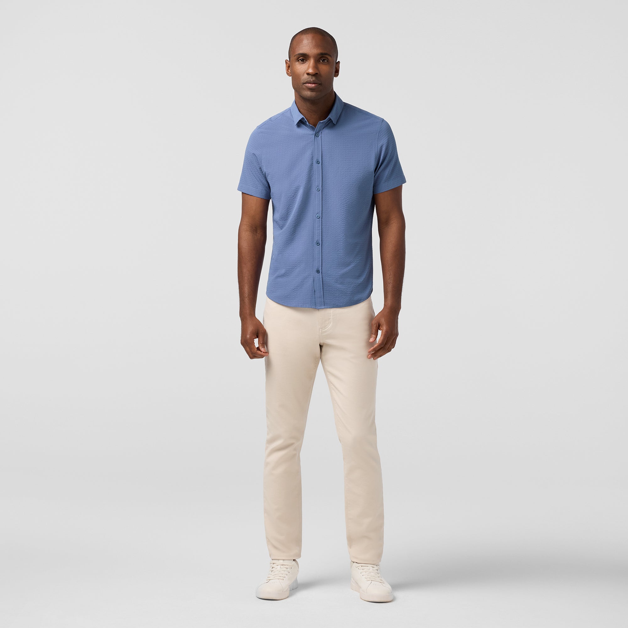 Porter Short Sleeve Shirt Coastal Fjord