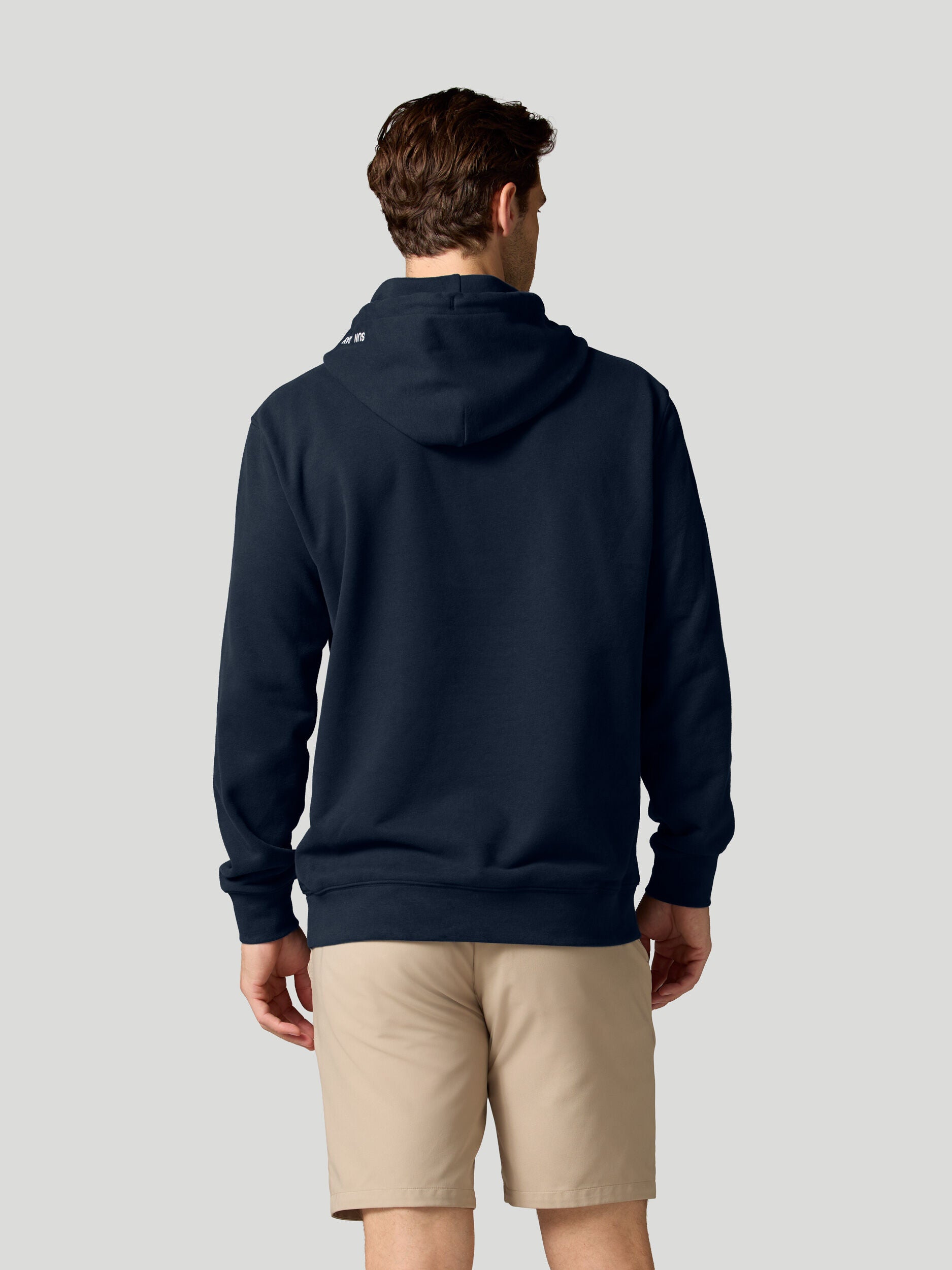 Icon Chainstitch Hoodie Navy Blazer