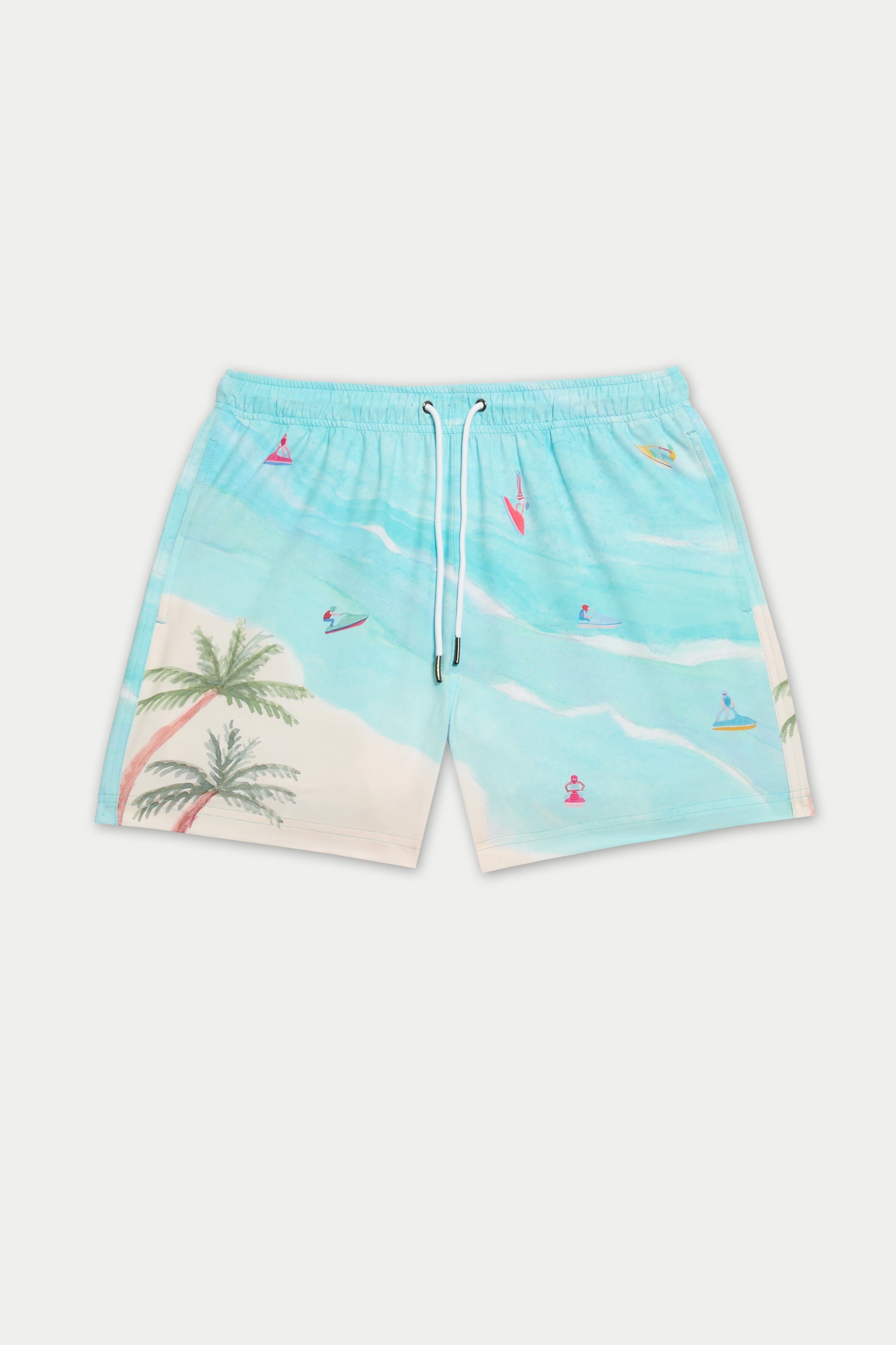 Jet Ski Island Swim Short Blue