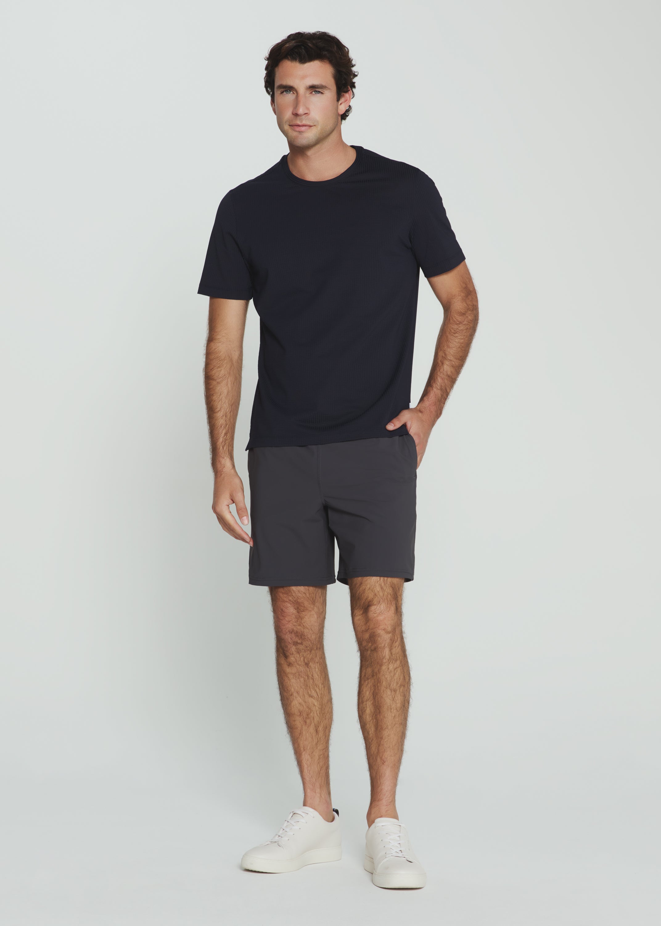 Sutherland Crewneck Tee Navy