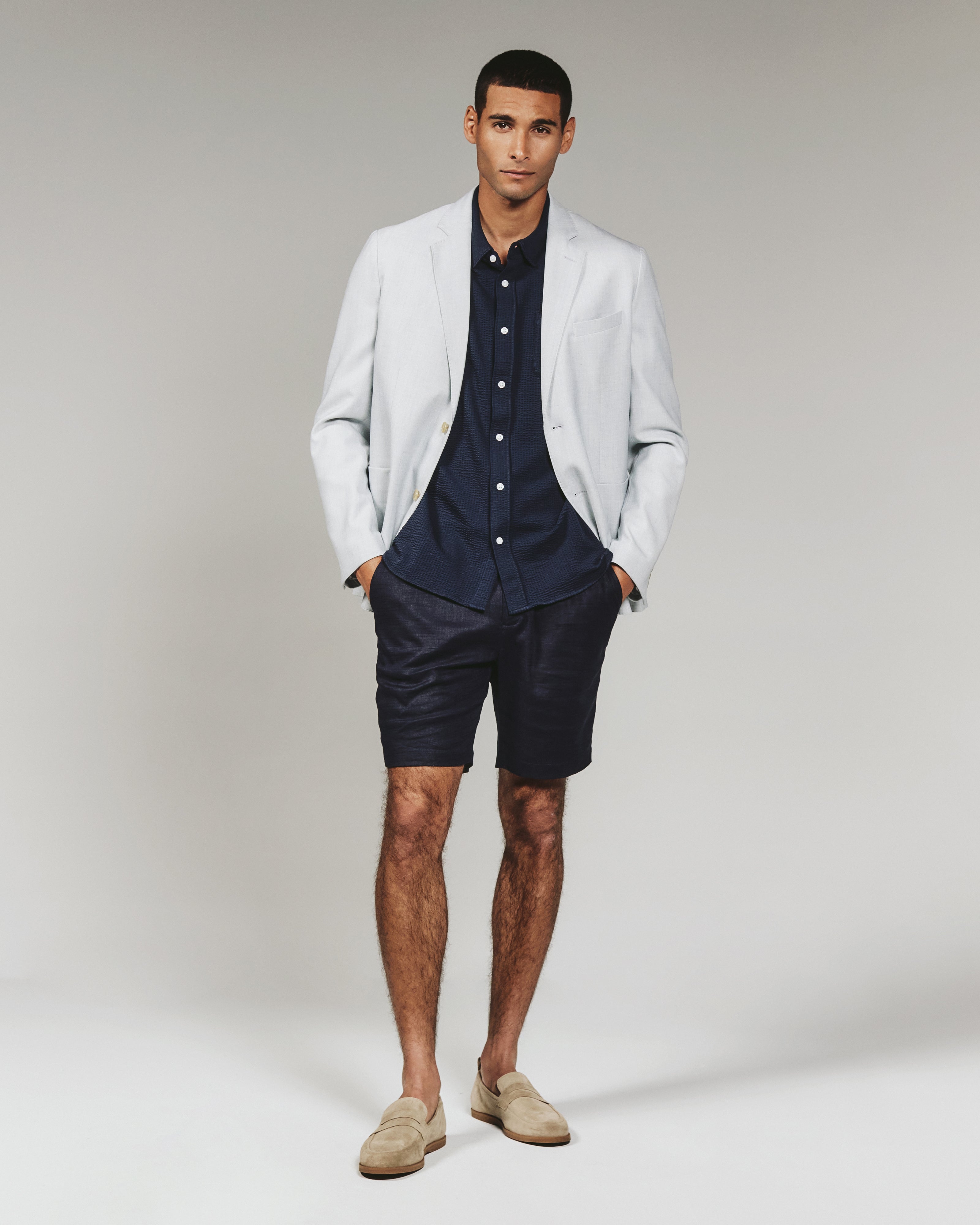 Moore Blazer Light Blue