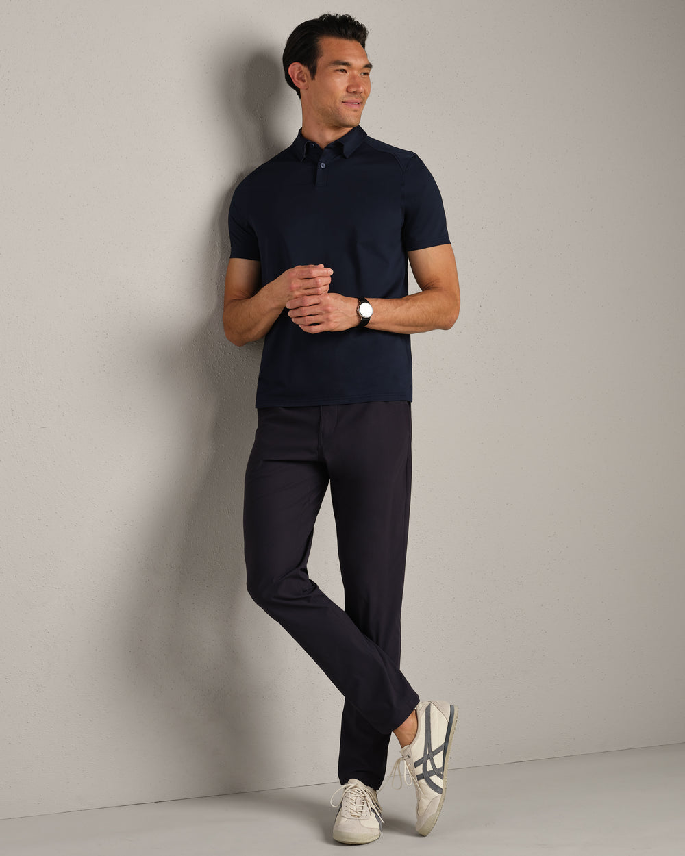 Commuter Polo True Navy Oxford