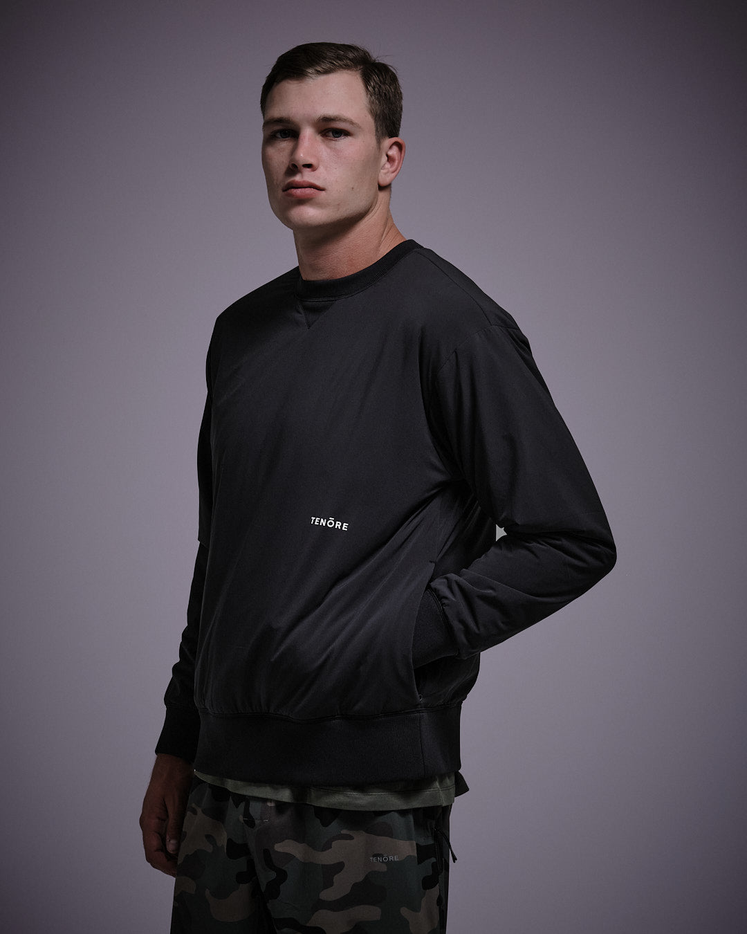 Union Long Sleeve Crew Black