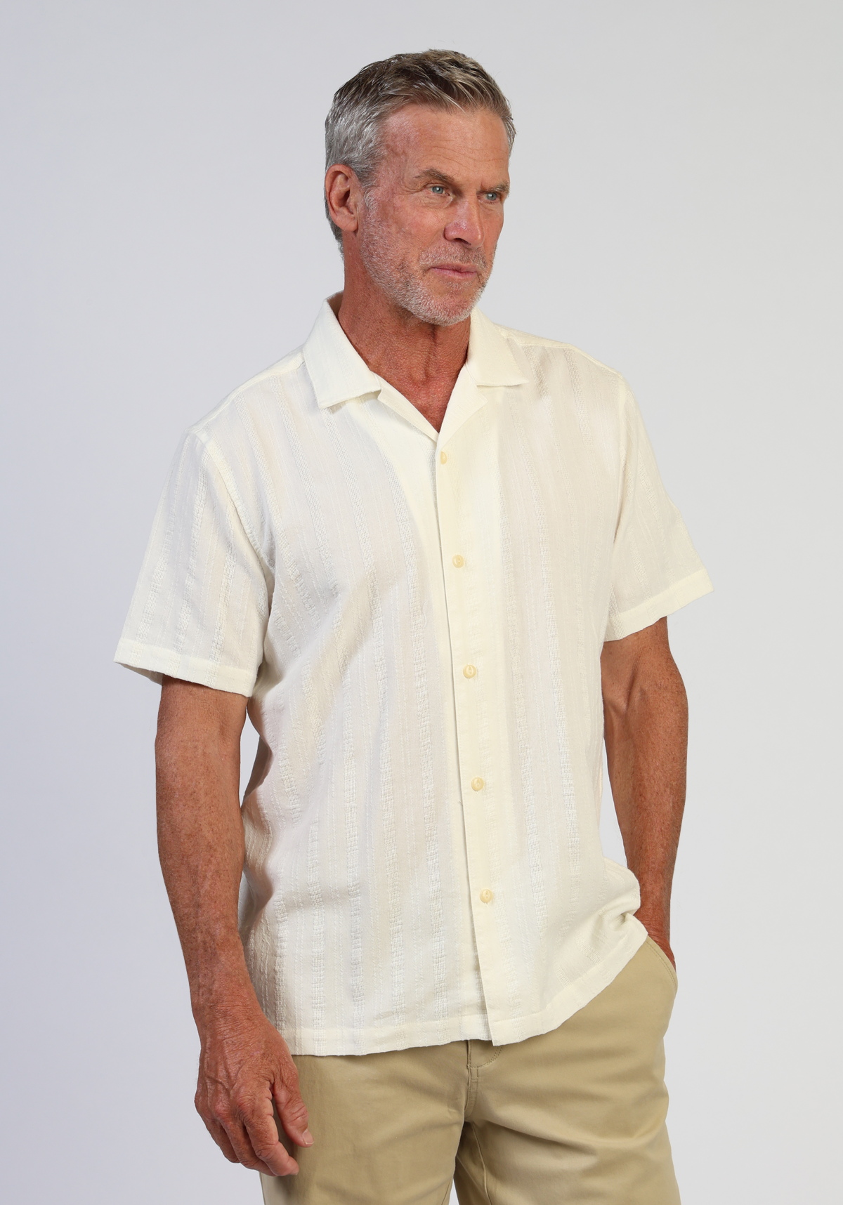 Cabana Shirt White
