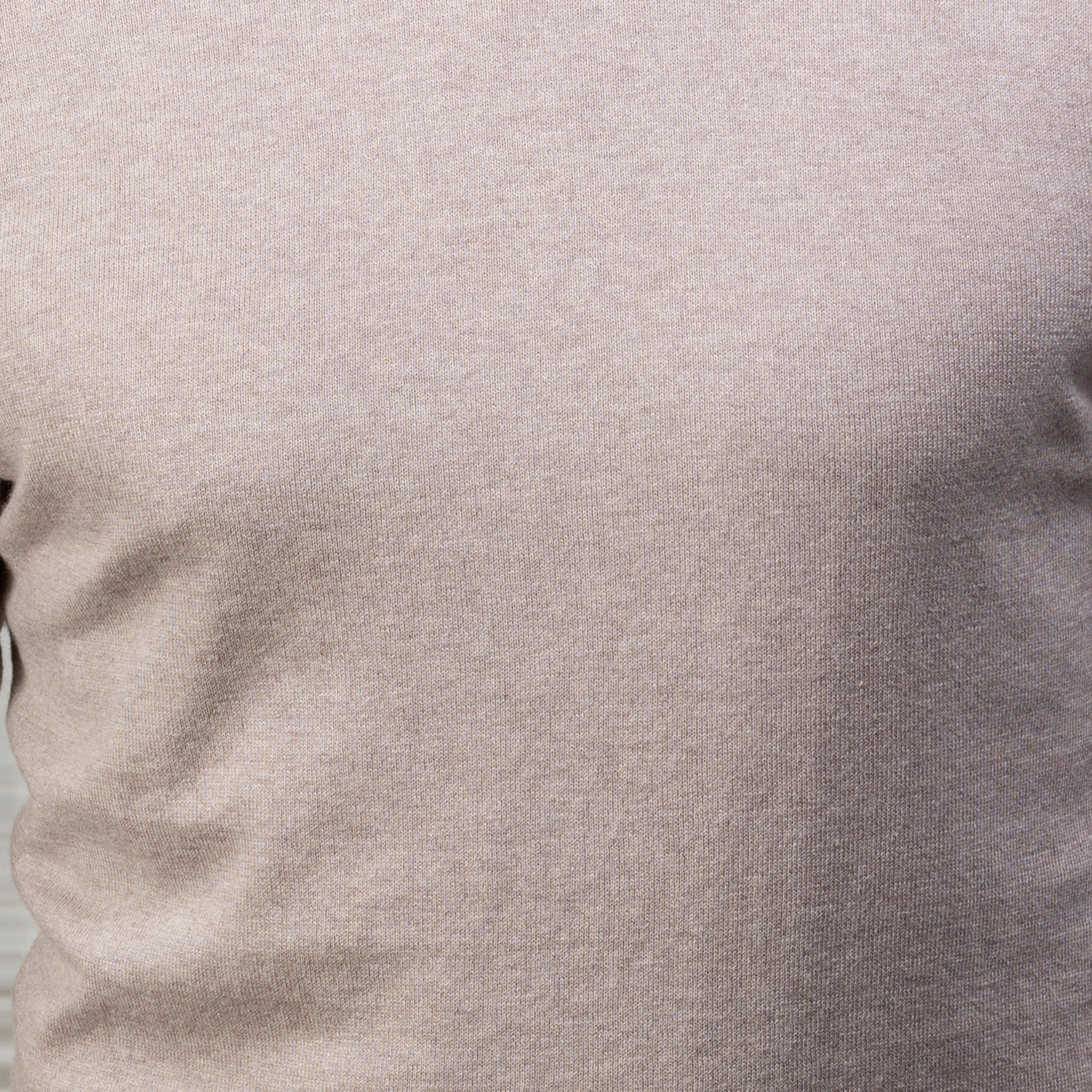 Bellagio Long Sleeve Polo Oatmeal