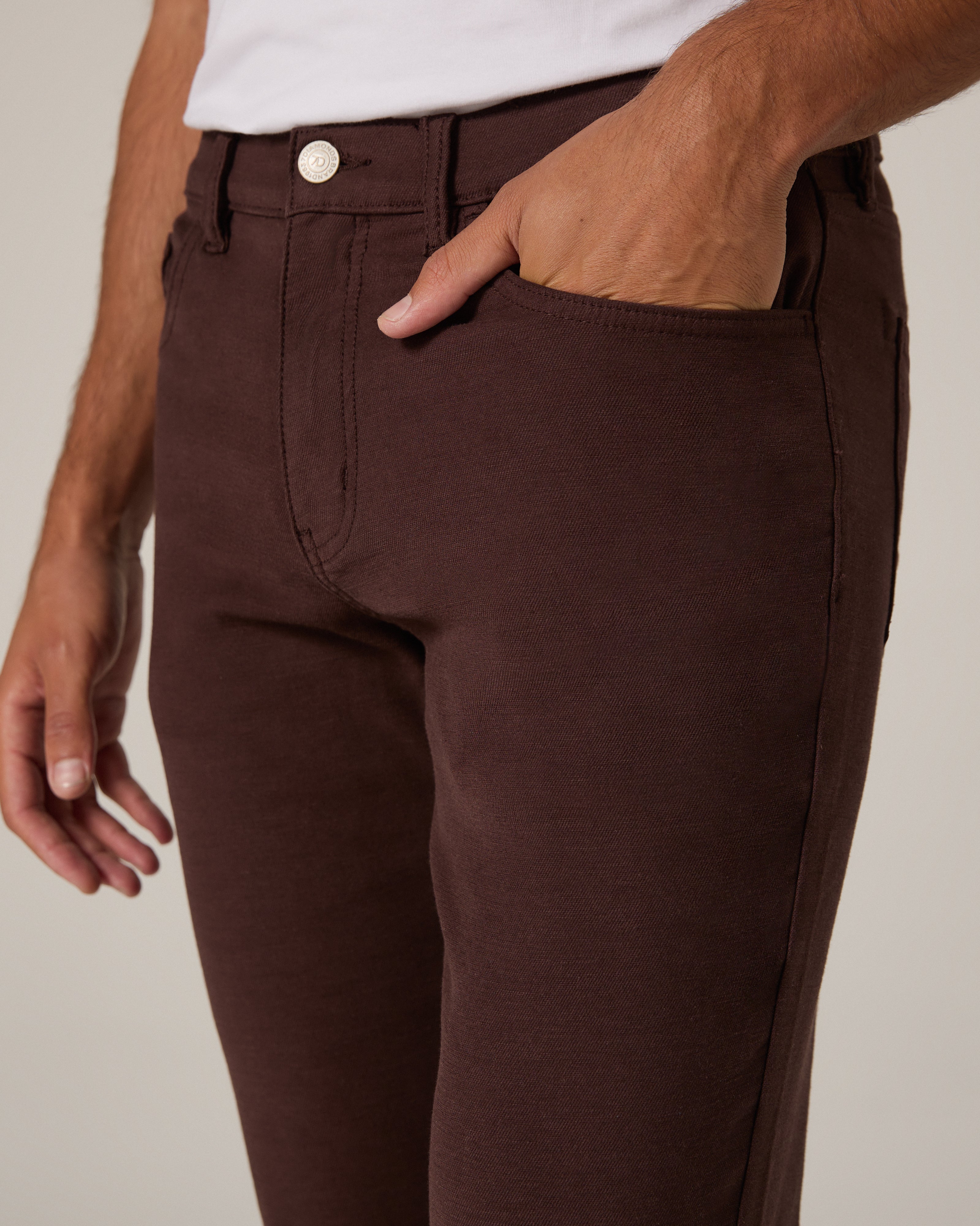 Generation 5-Pocket Pant Bordeaux