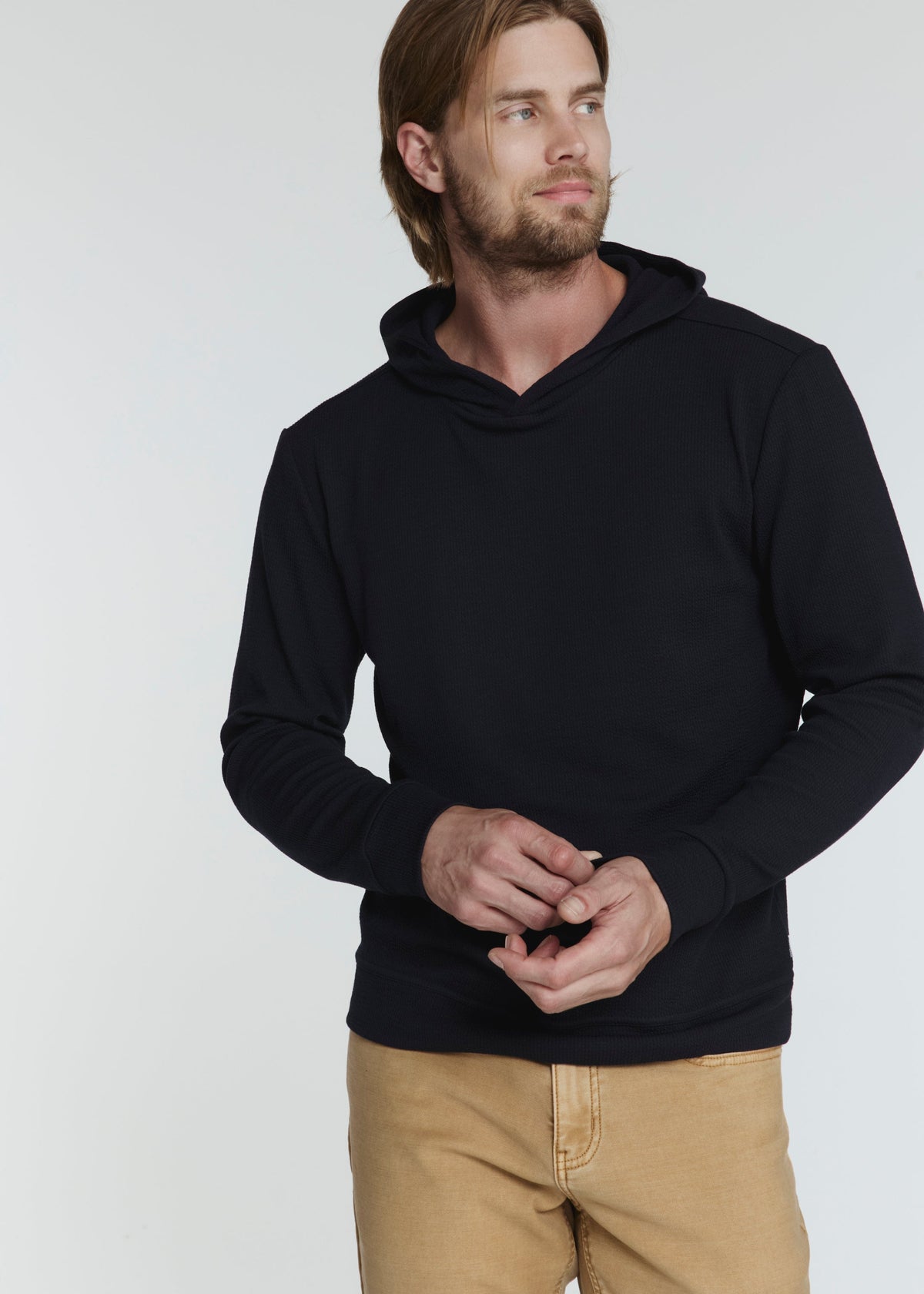 Levine Hoodie Navy