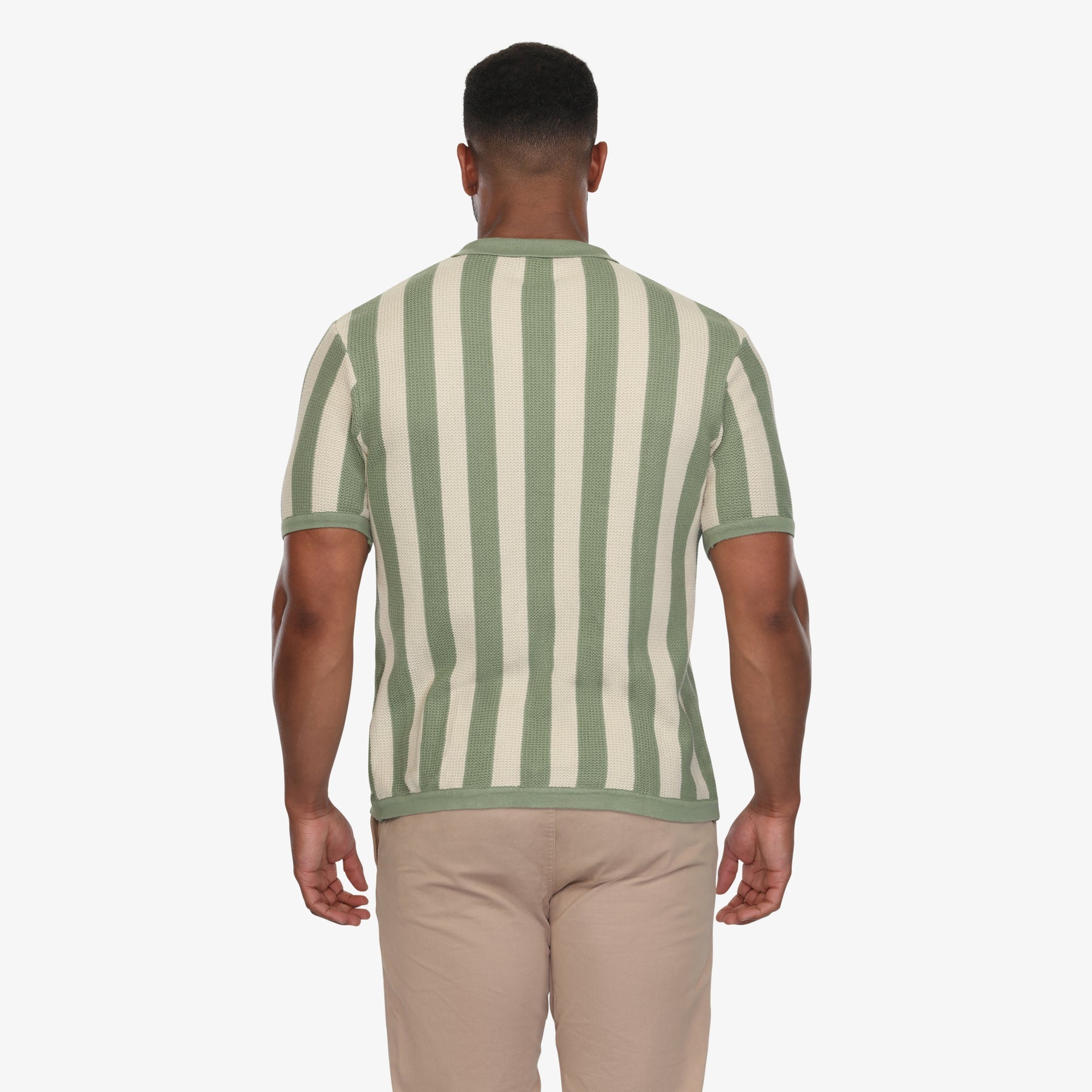 Structured Stripe Shirt Stripes