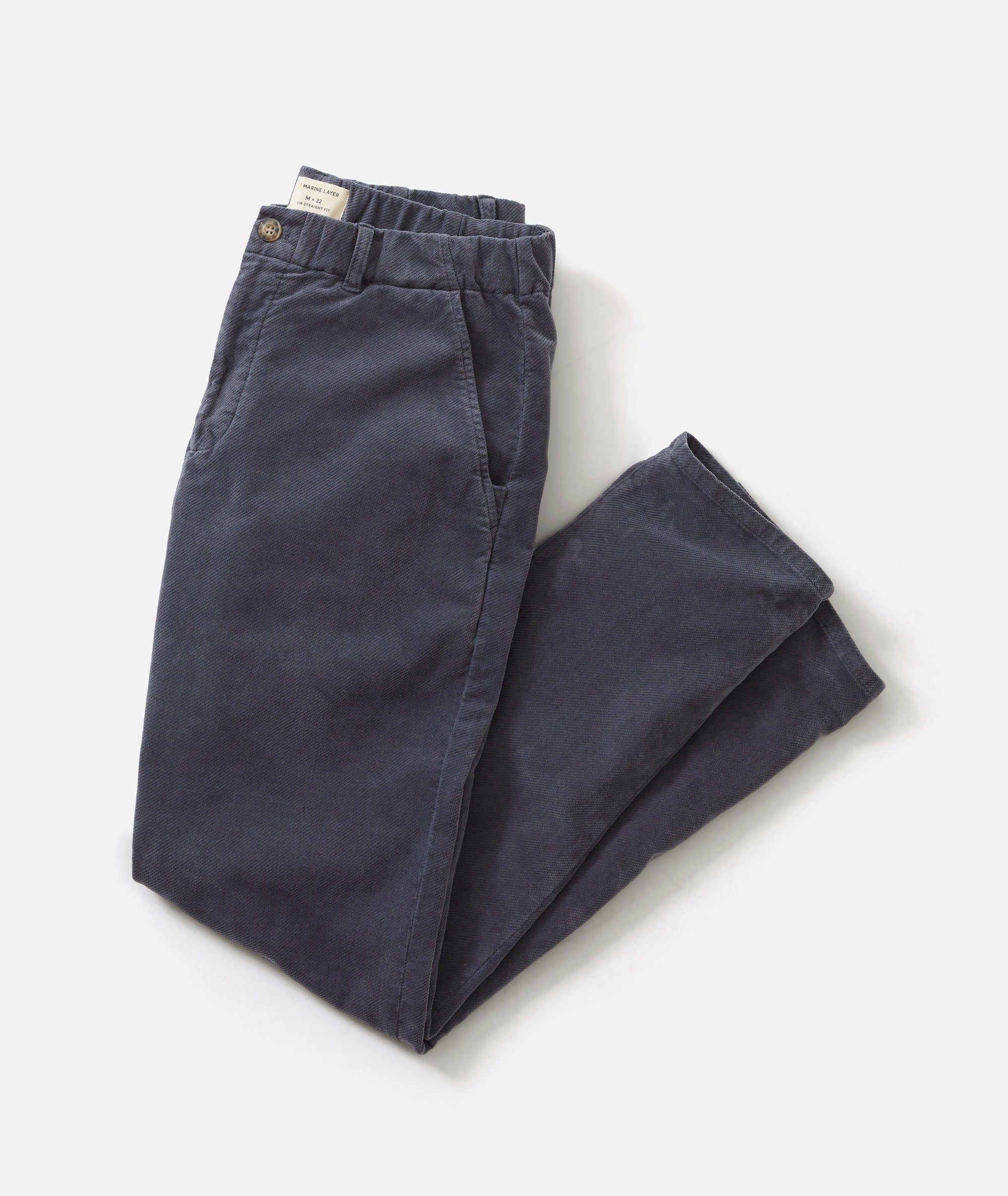 Saturday Slim Straight Moleskin Chino Mood Indigo