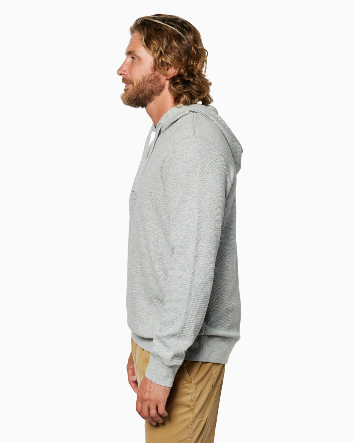 Del Mar Hoodie Light Grey Heather