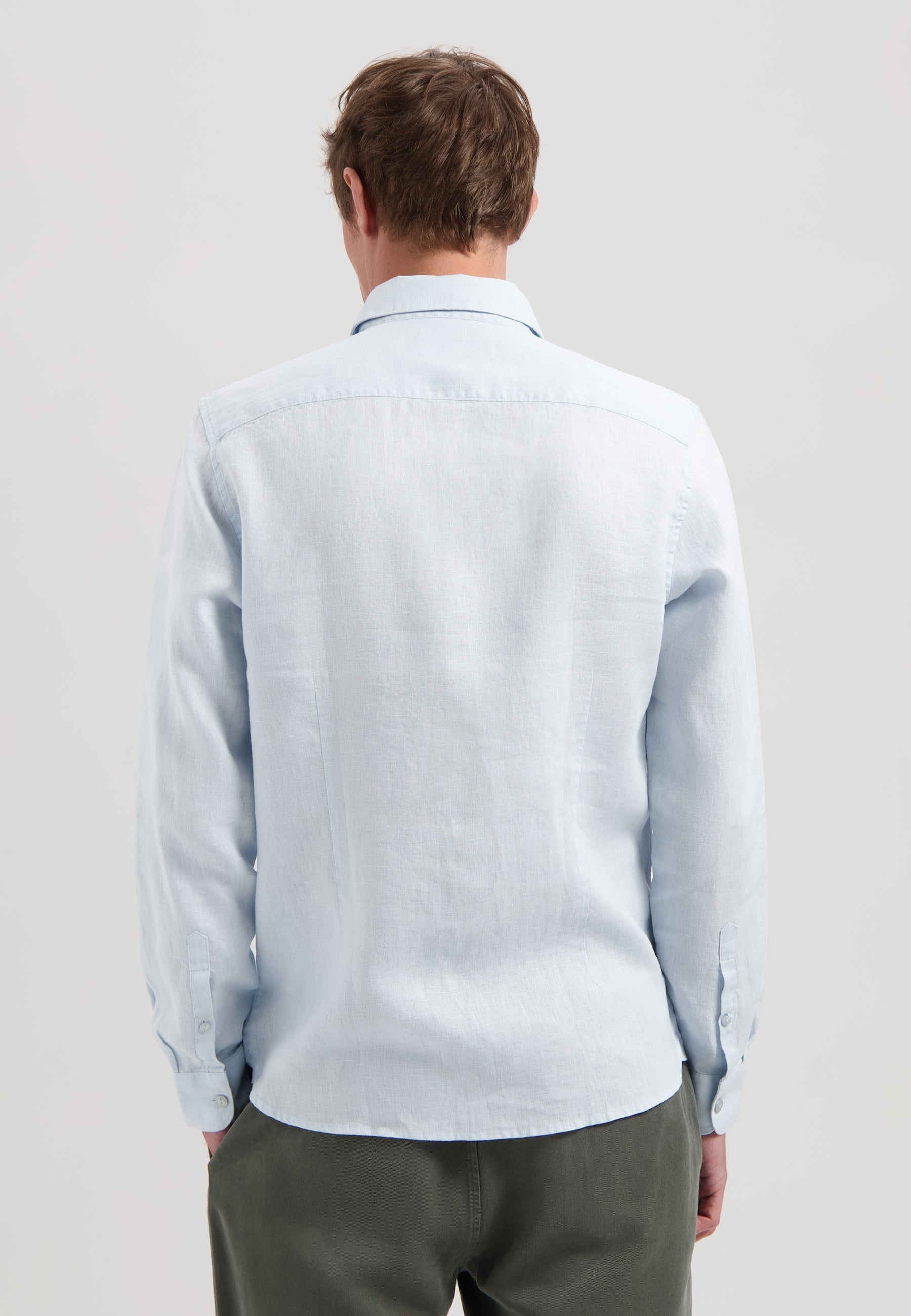 Jagger Linen Shirt Light Blue