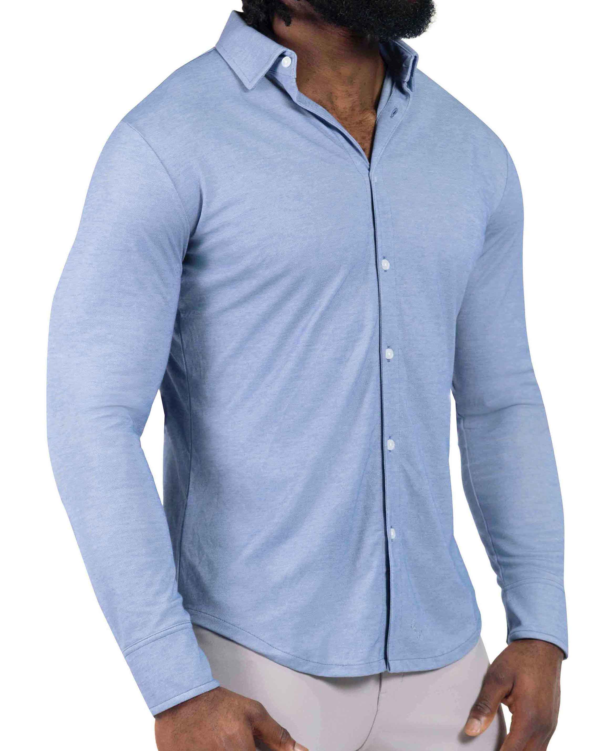 The Dylan Shirt Sky Blue