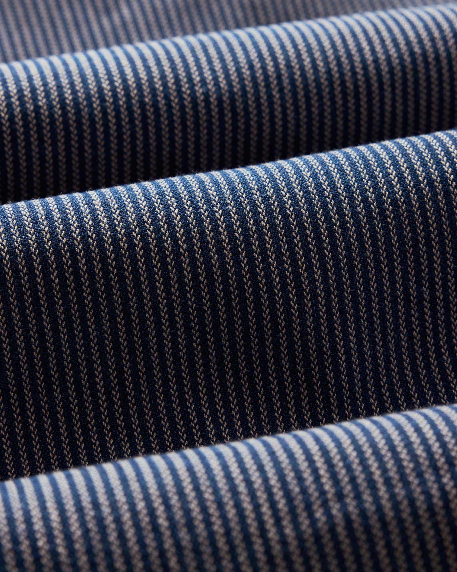 The Short Sleeve Utility Shirt Roped Indigo