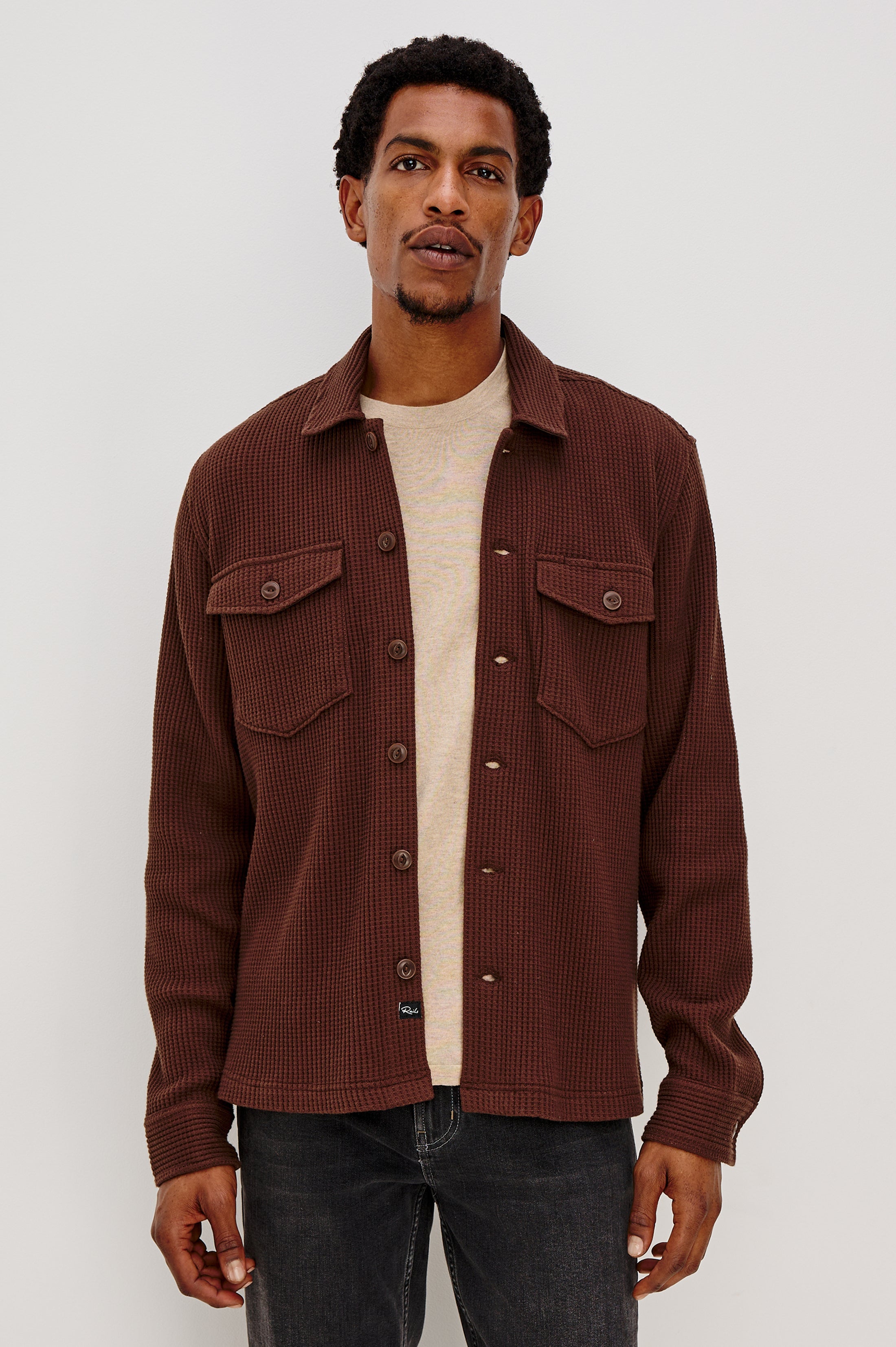 Wells Shirt Jacket Chocolate