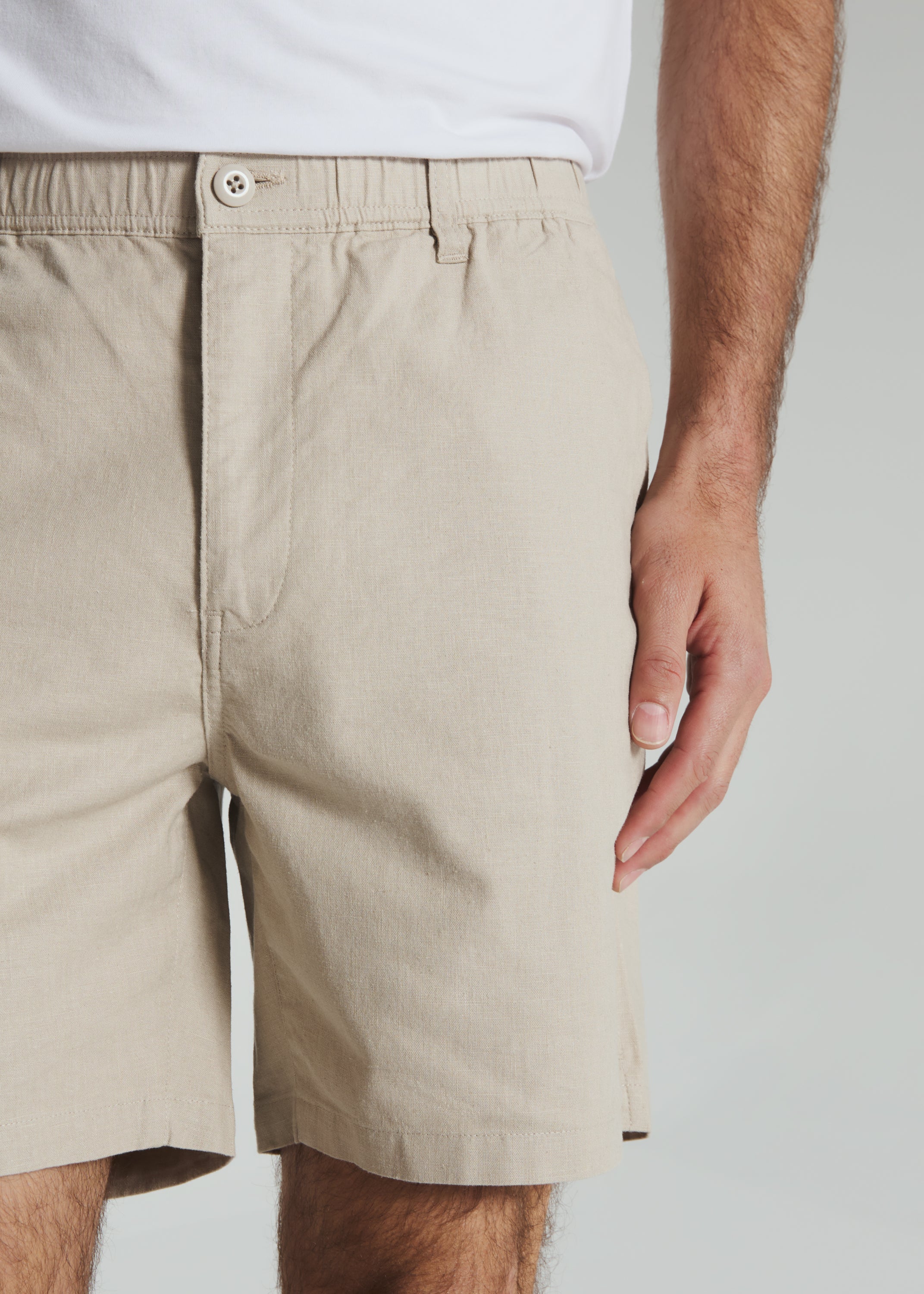 Laguna 5" Linen Short Sand