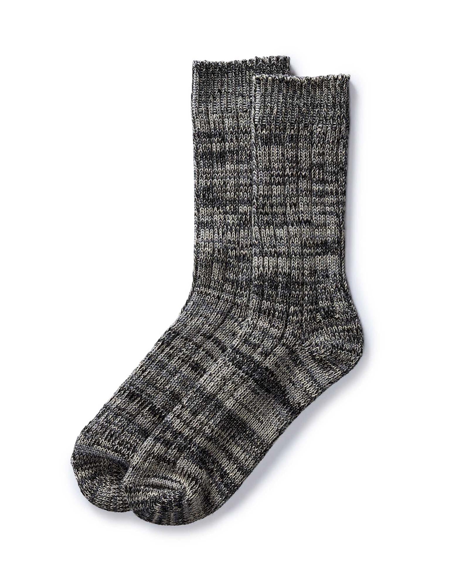 The Camp Sock in Marl Charcoal
