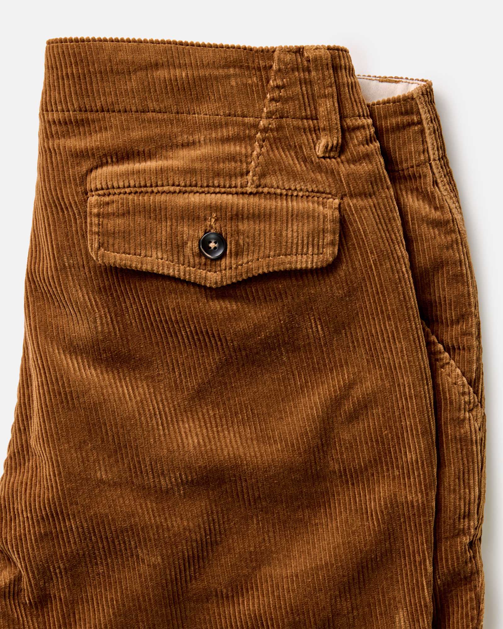 The Carnegie Pant in Corduroy Bourbon