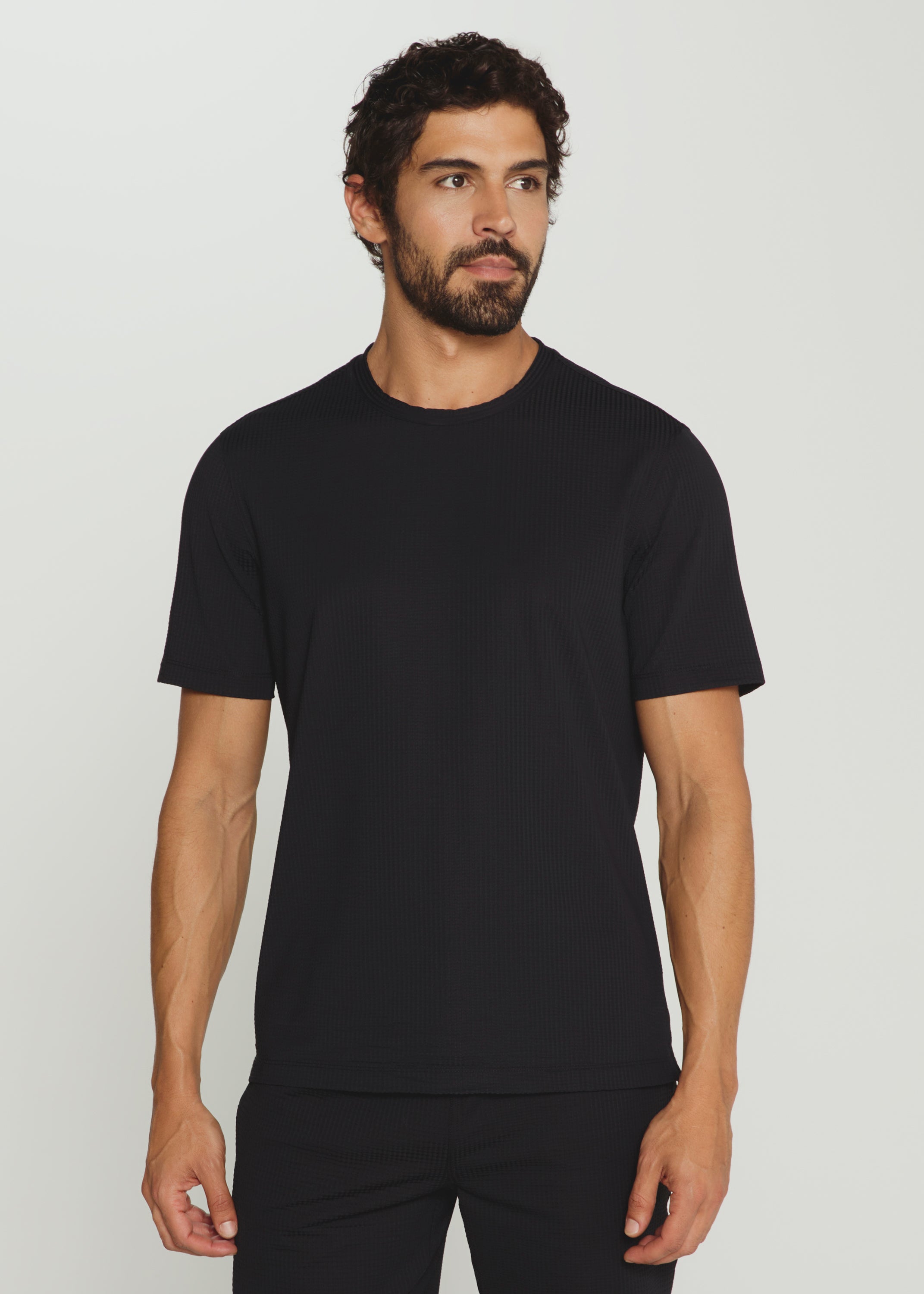 Sutherland Crewneck Tee Black