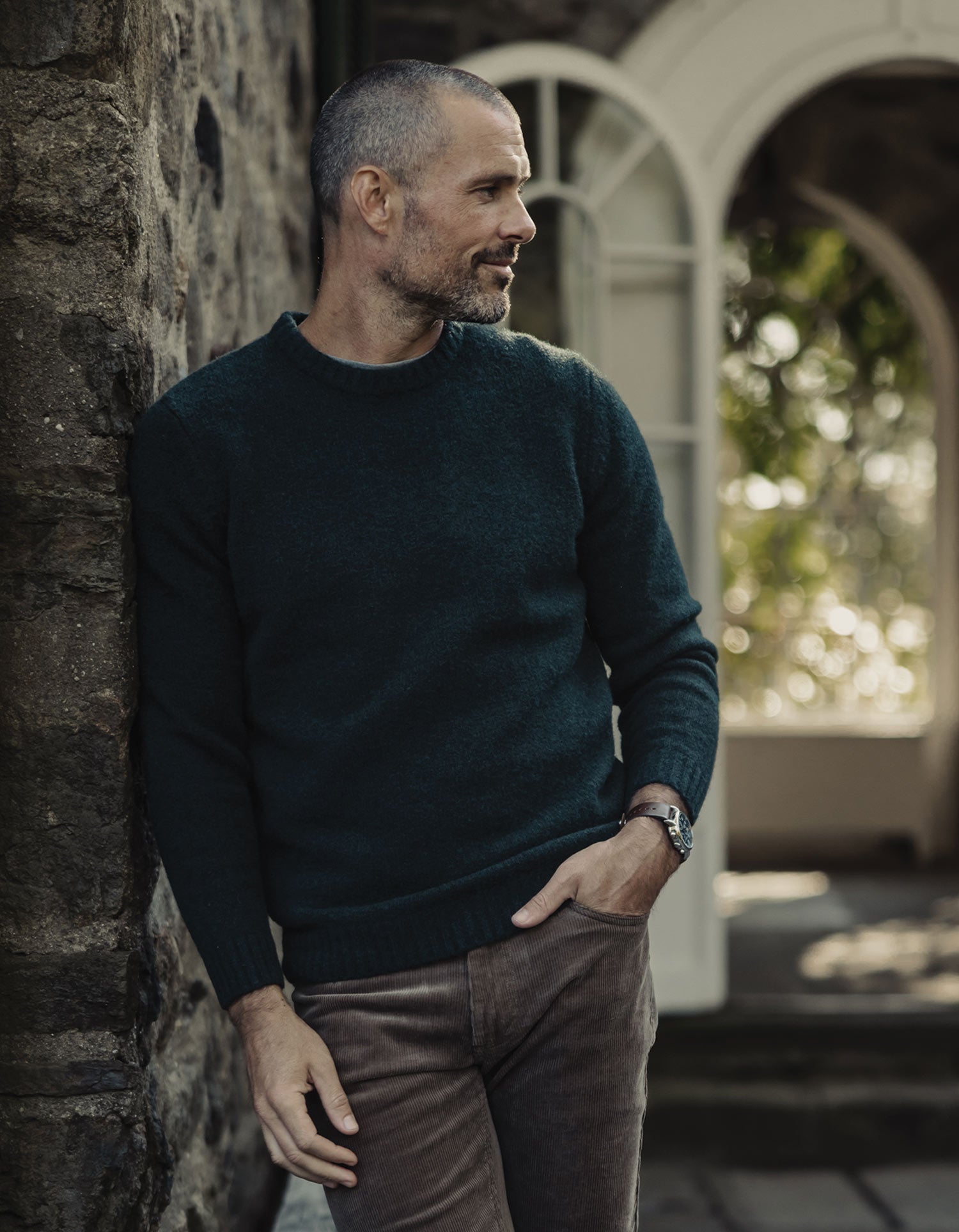 Homebound Crewneck Sweater Dark Sea