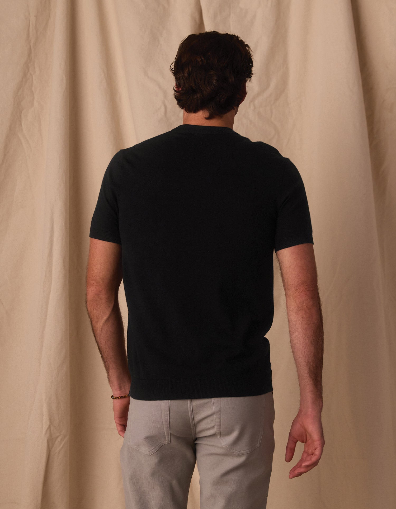 Taylor Sweater Tee Black