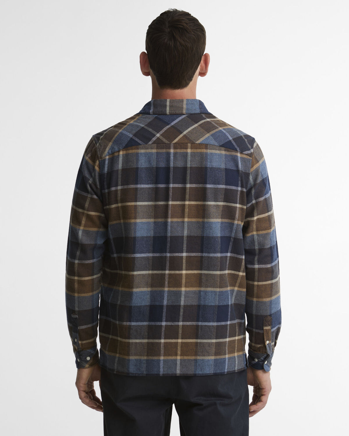 Copswell Relaxed Checked Shirt Dark Sand