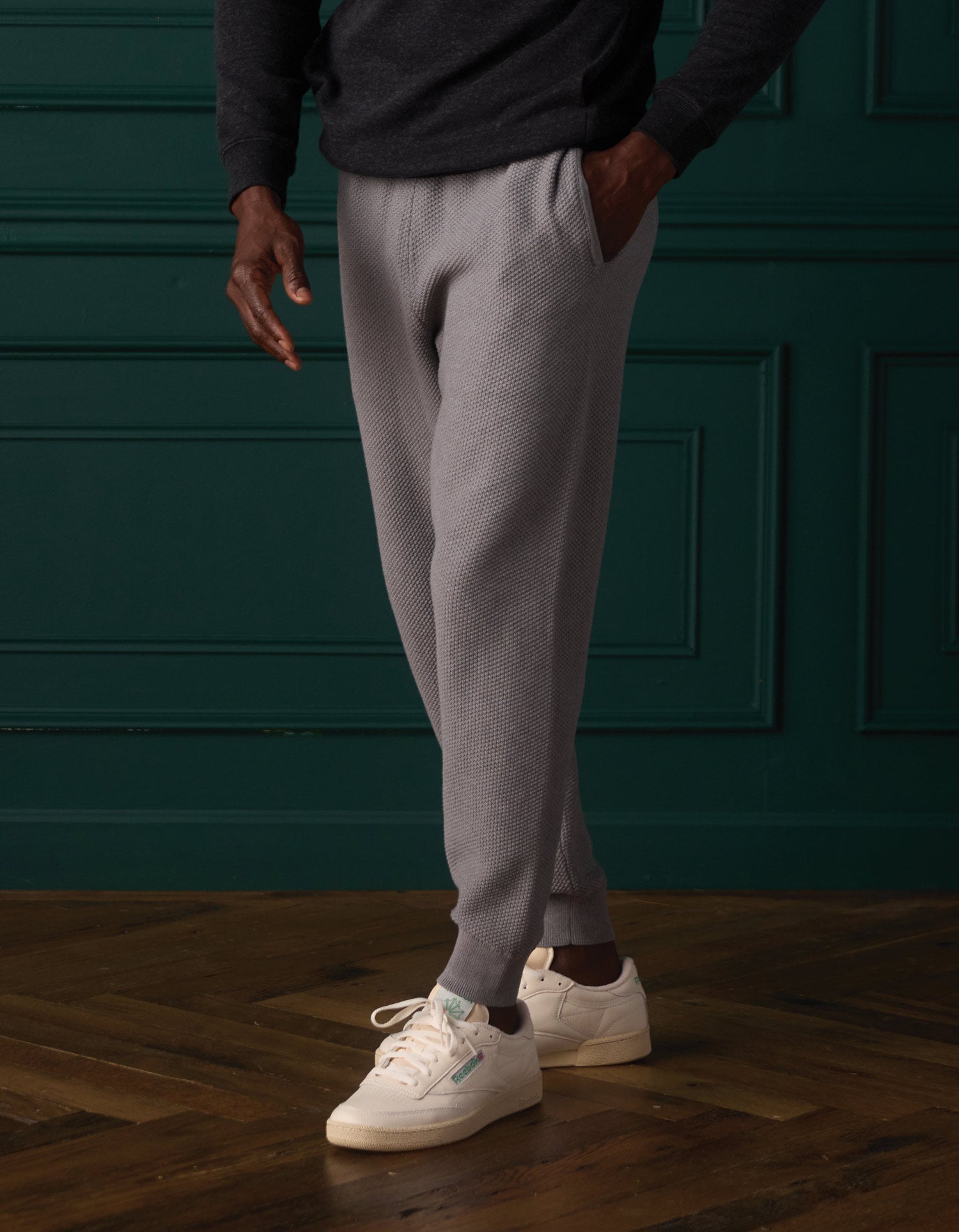 Coolmax Textured Jogger Greystone