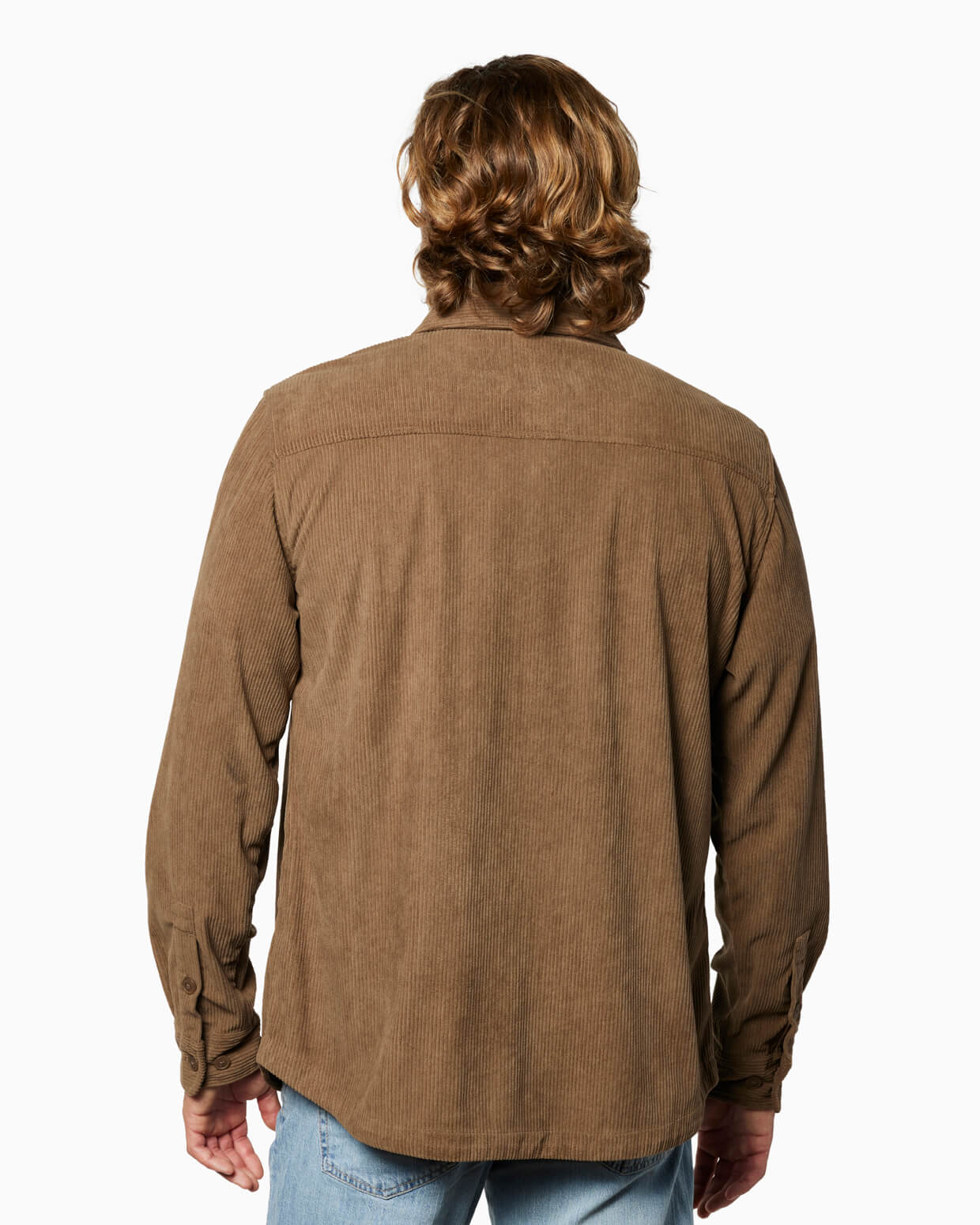 Sunridge Corduroy Shirt Coffee